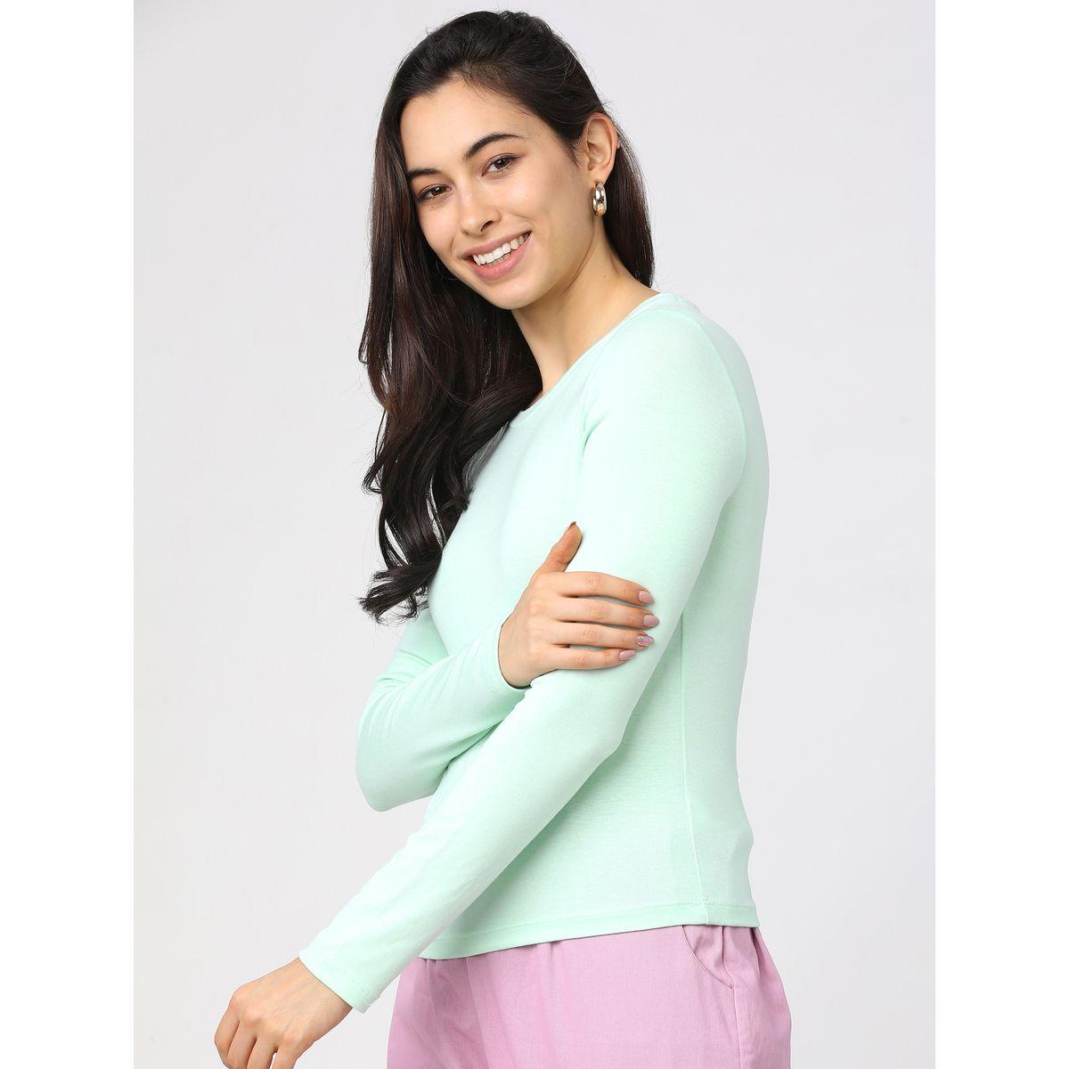 Tokyo Talkies X Styli Solid Long Sleeves Top-women-clothing-shirtsandblouses-blouses-image-5