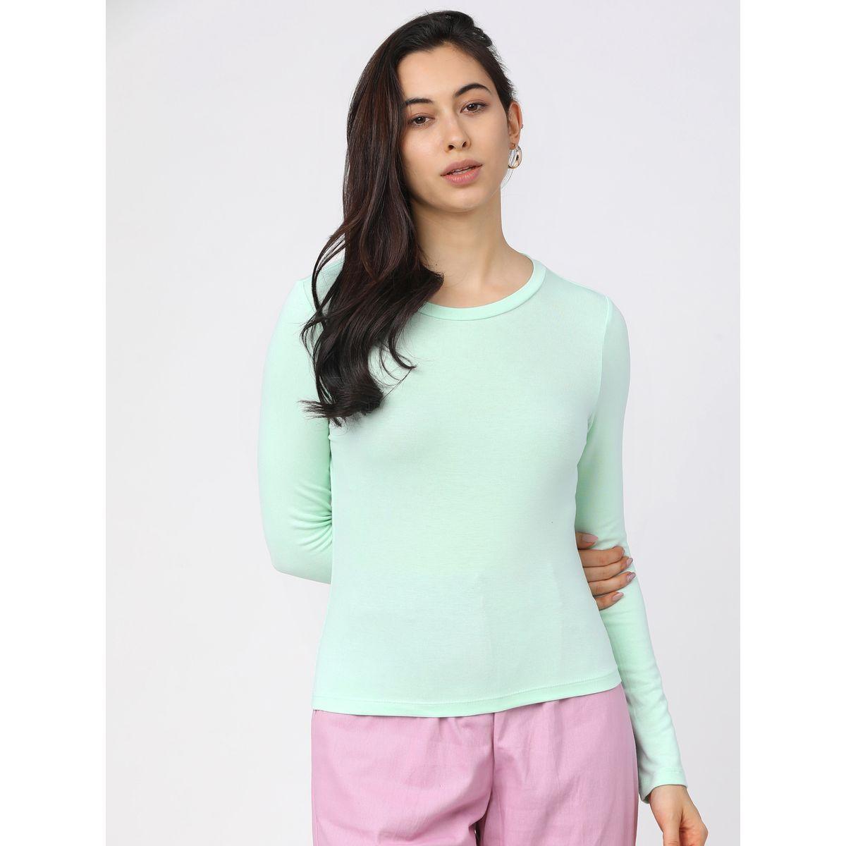 Tokyo Talkies X Styli Solid Long Sleeves Top-women-clothing-shirtsandblouses-blouses-image-7