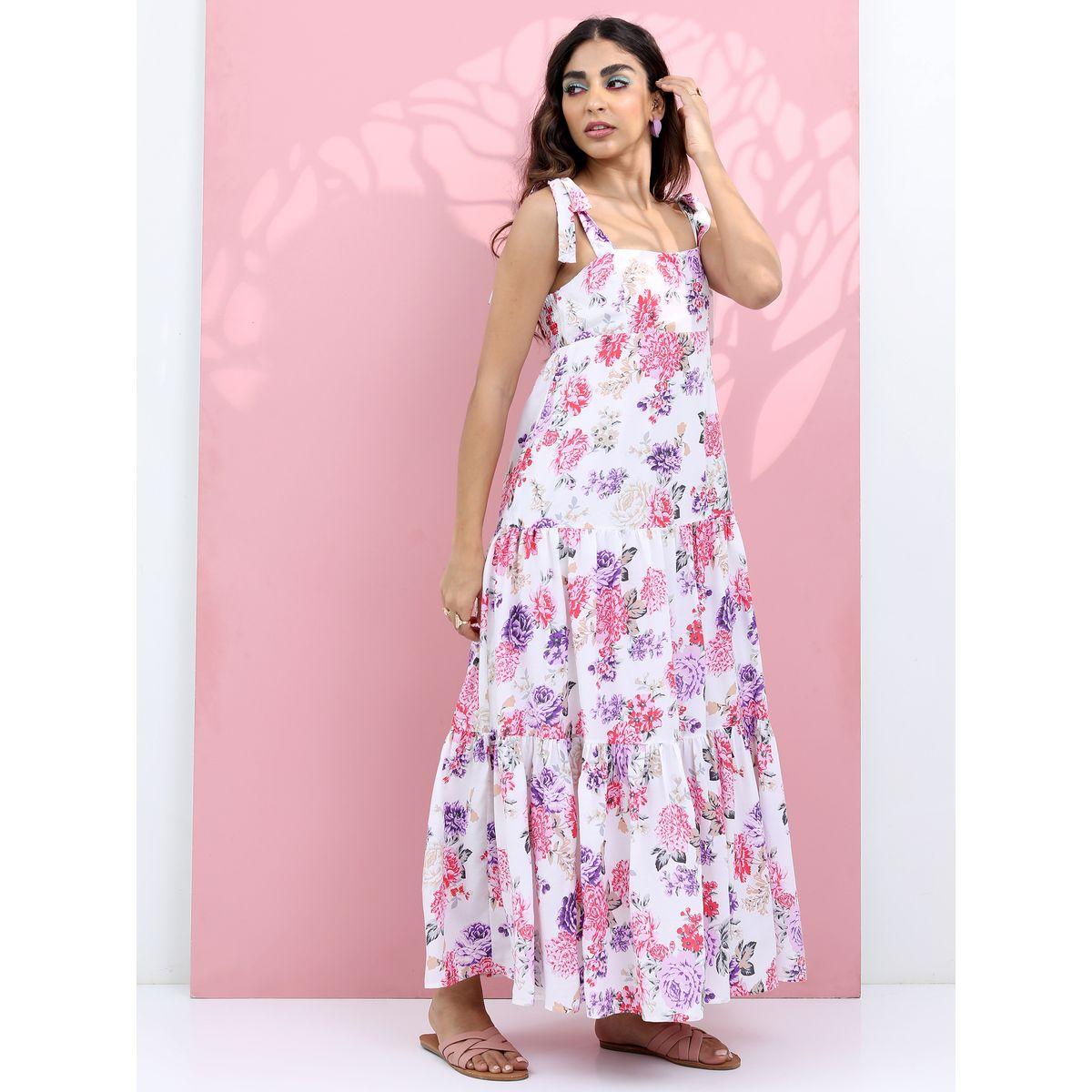 Tokyo Talkies X Styli Tie Sleeves Floral Print Tiered Maxi Dress-women-clothing-dresses-image-6