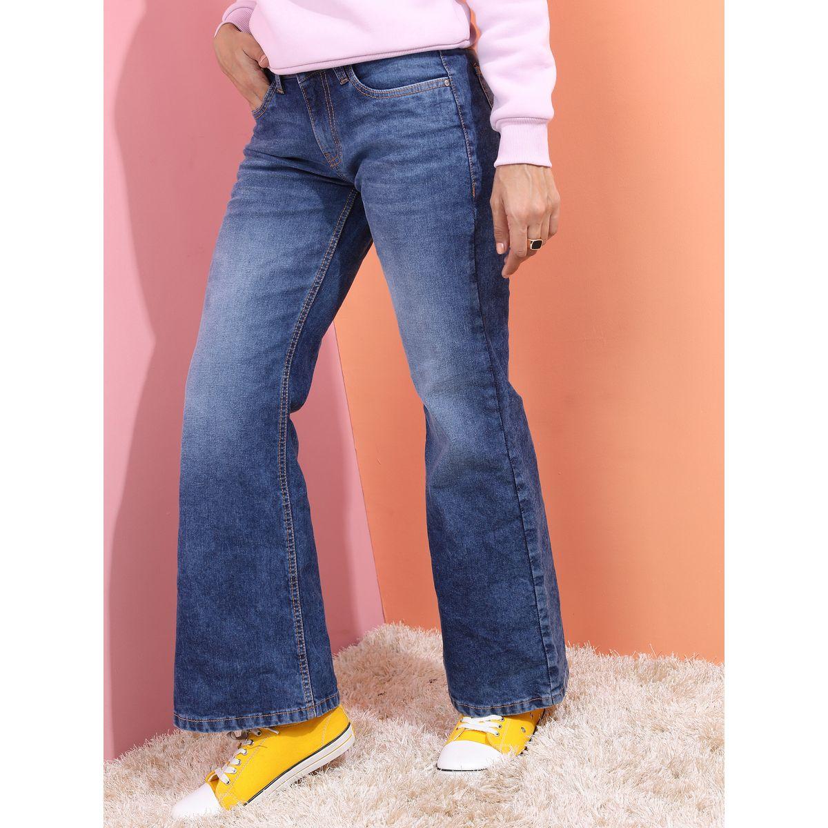 Tokyo Talkies X Styli Mid Rise Bootcut Fit Stretchable Jeans-women-clothing-bottoms-jeans-image-6