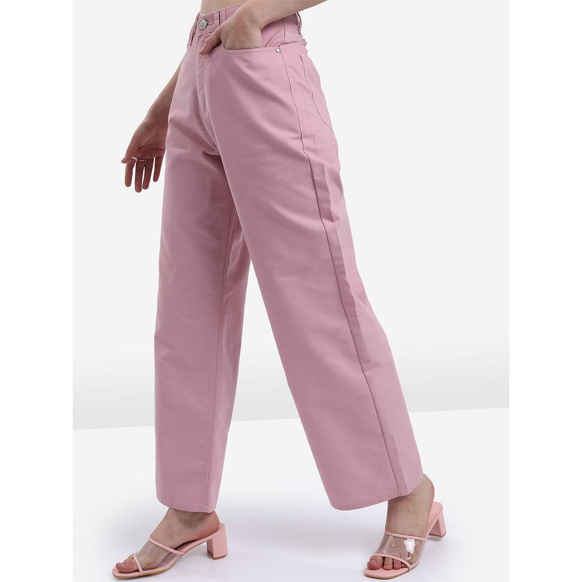 جينز كاجوال بقصة مستقيمة طوكيو توكيز × ستايلي-women-clothing-bottoms-jeans-image-4