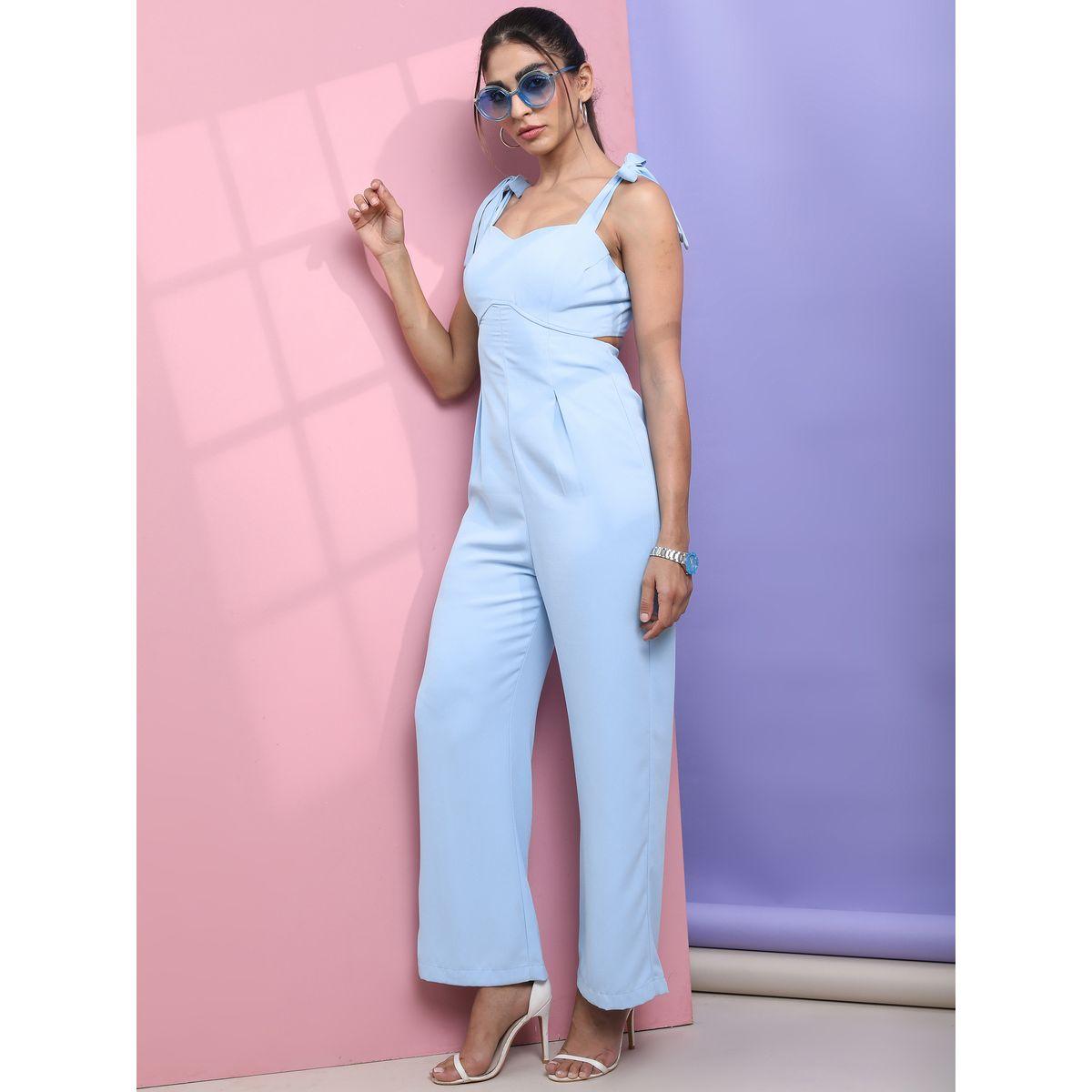 Tokyo Talkies X Styli Tie Up Sleeves Sweetheart Neck Jumpsuit-women-clothing-jumpsuits-image-5