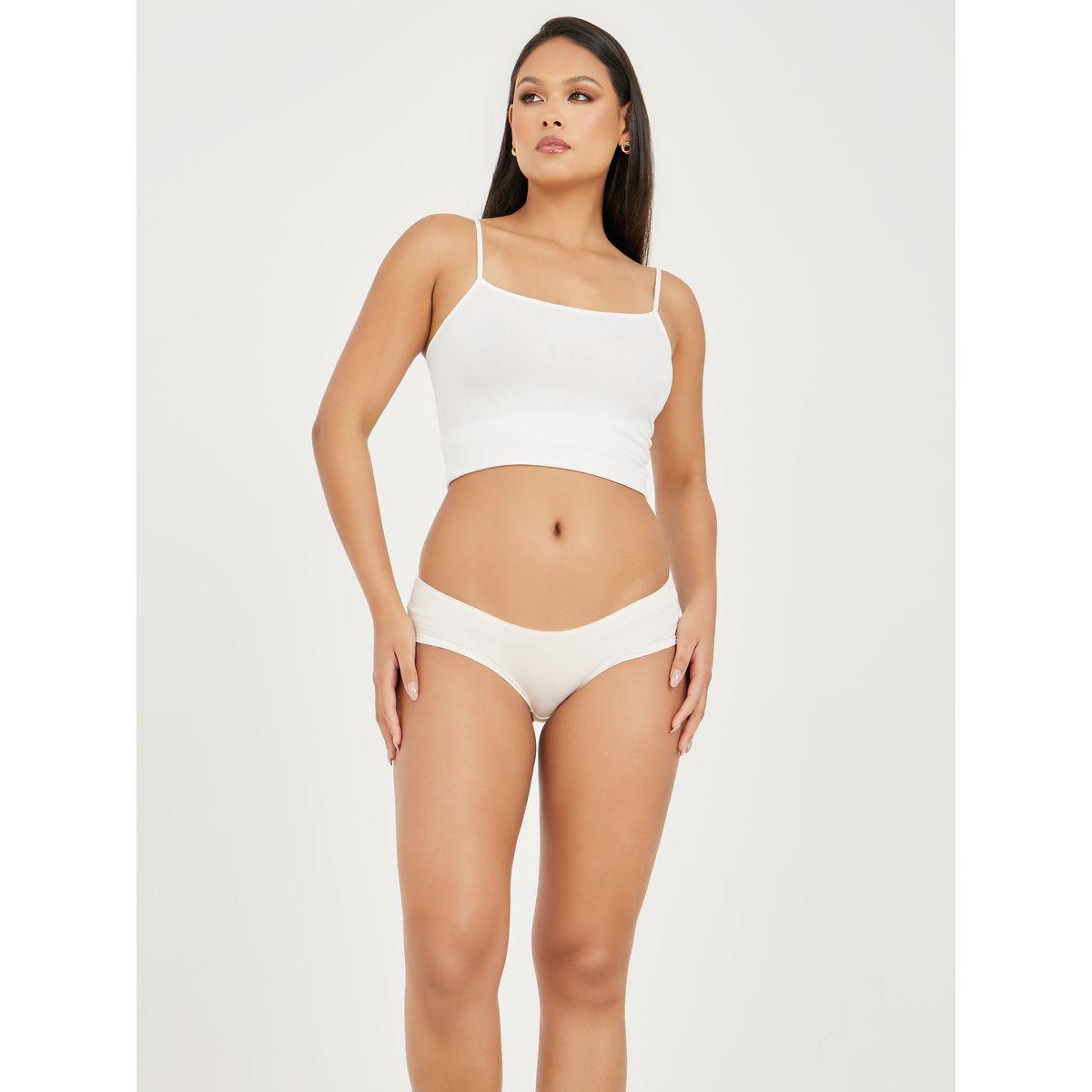 مجموعة من 2 سراويل داخلية سادة-women-clothing-lingerie-panties-image-1