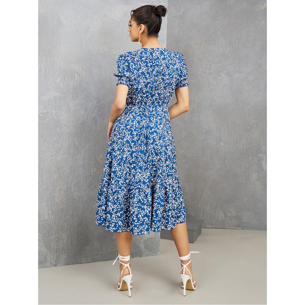 فستان ميدي بحواف كشكش-women-clothing-dresses-image-4