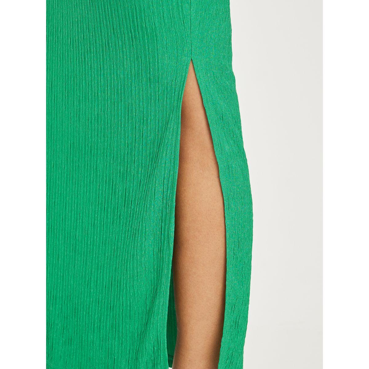 Styli Plisse Side Slit Maxi Skirt-women-clothing-bottoms-skirts-image-3