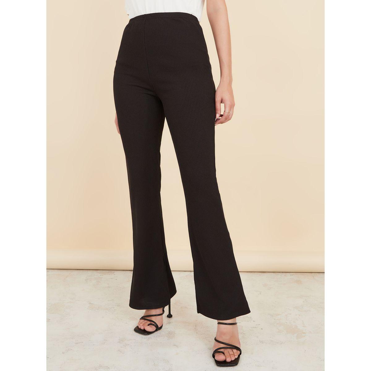 ليقنز بحواف واسعة وشق جانبي-women-clothing-bottoms-leggings-image-1