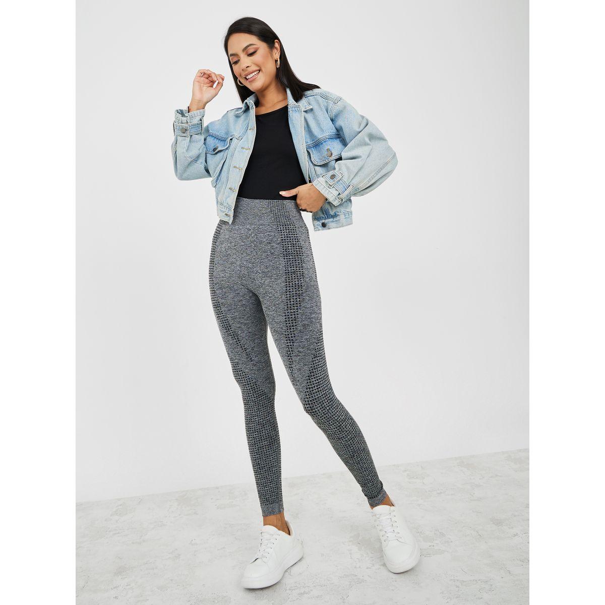 ليقنز محبوك بخصر عالي-women-clothing-bottoms-leggings-image-1