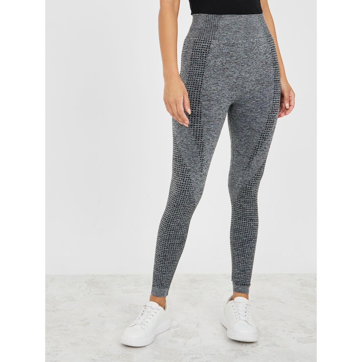 Styli High Rise Textured Knit Leggings-women-clothing-bottoms-leggings-image-2