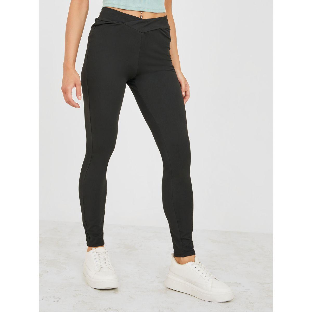 Styli Solid Skinny Fit Leggings-women-clothing-bottoms-leggings-image-2