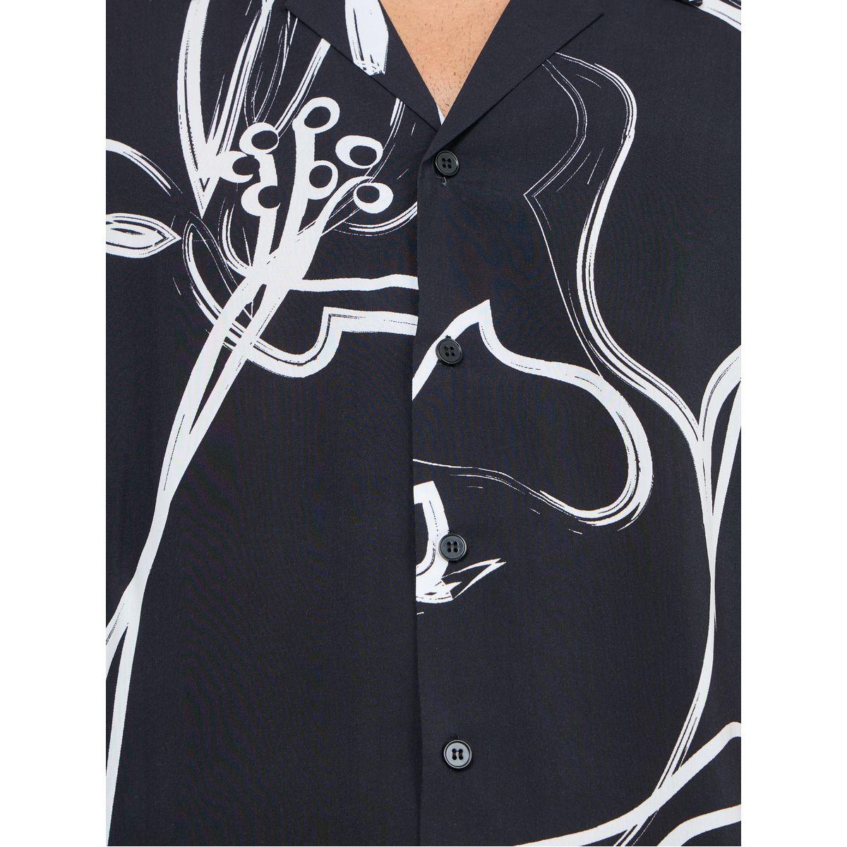 قميص بقصة مريحة مطبع بزهور-men-clothing-shirts-image-3