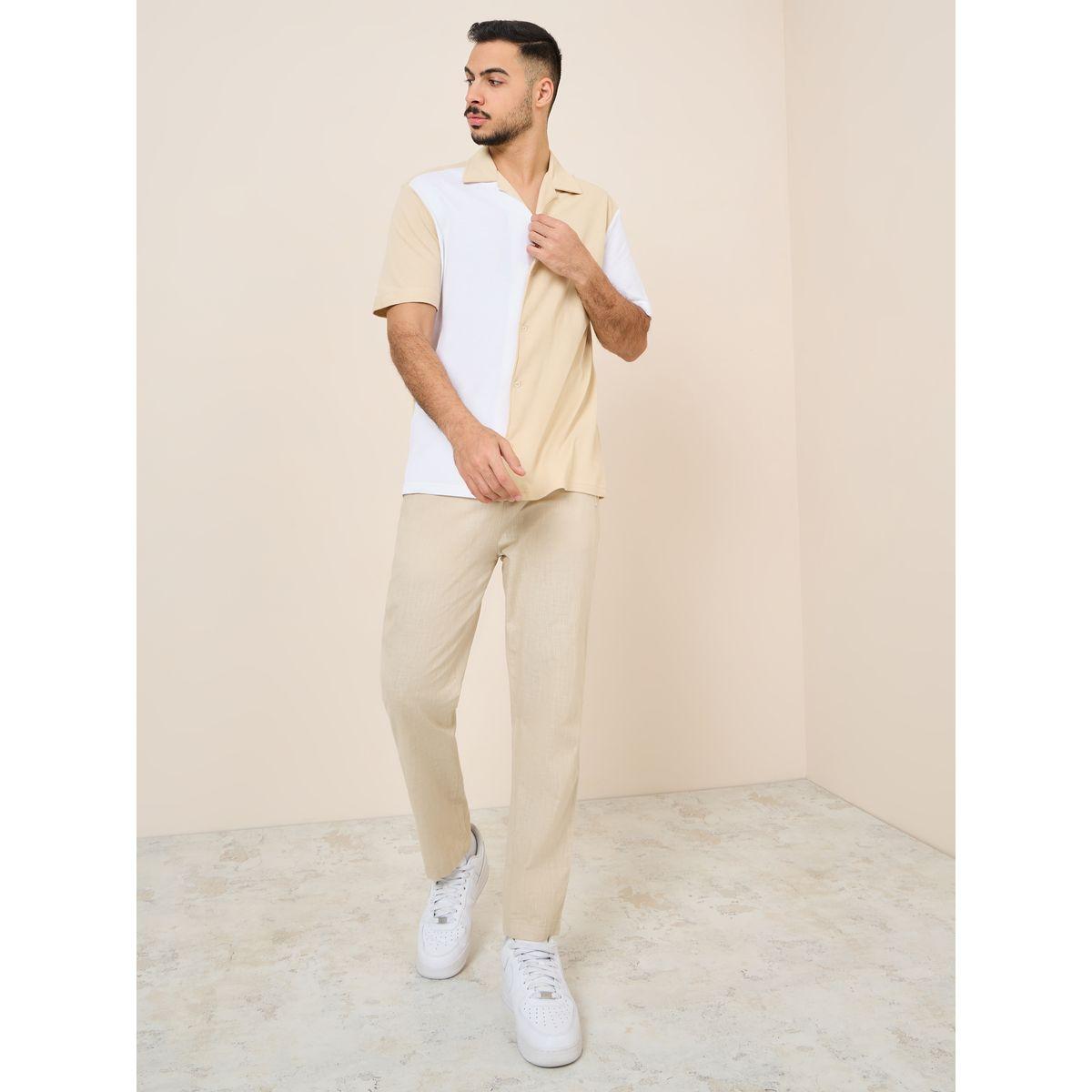 Styli Premium Micro Pique Resort Collar Shirt-men-clothing-shirts-image-2