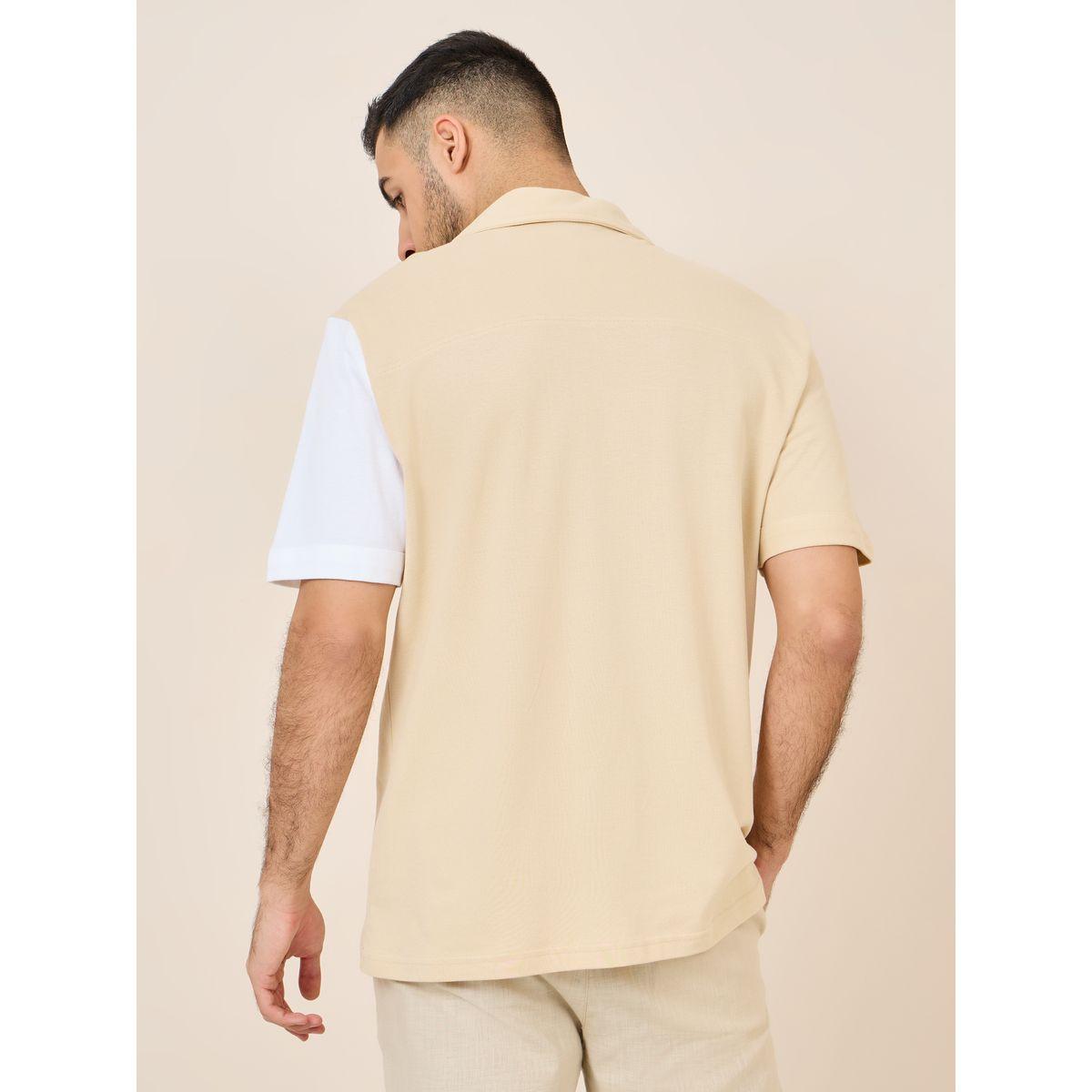 Styli Premium Micro Pique Resort Collar Shirt-men-clothing-shirts-image-4