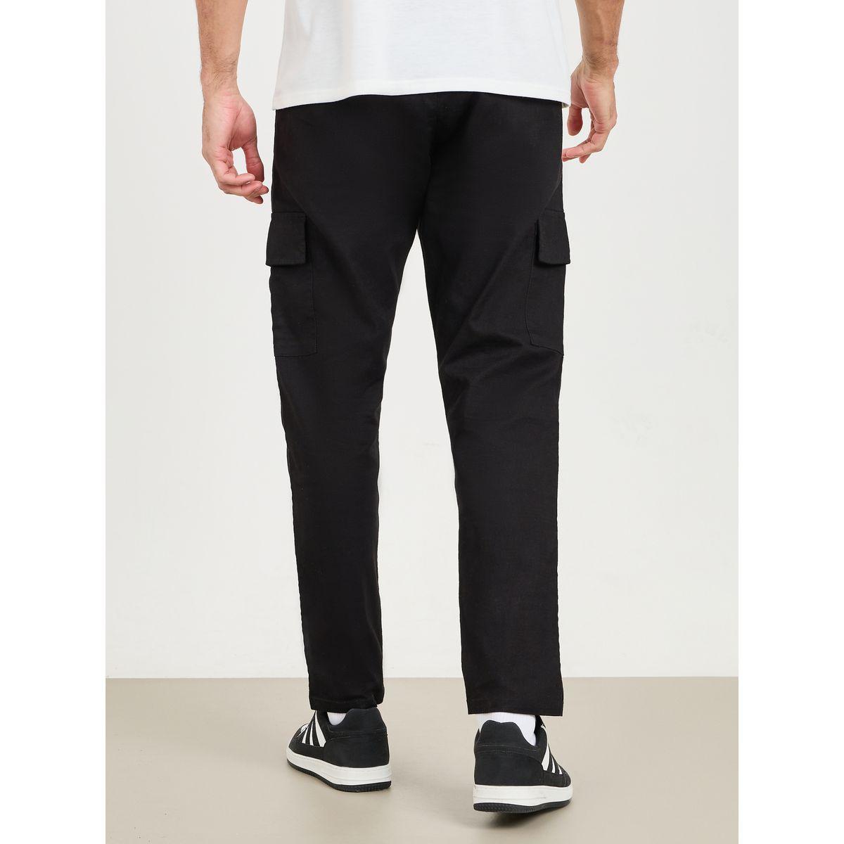 بنطال كارجو بقصة مريحة-men-clothing-bottoms-trousersandchinos-trousers-image-4