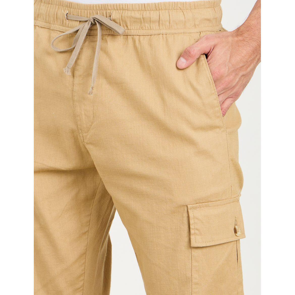 بنطال كارجو بقصة مريحة-men-clothing-bottoms-trousersandchinos-trousers-image-3