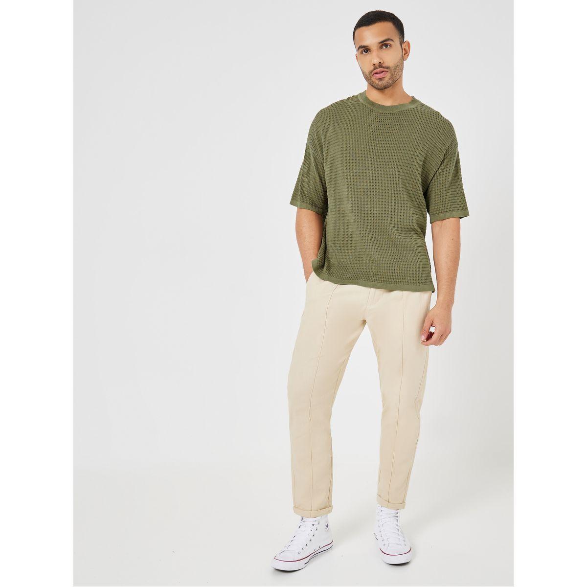 بنطال كاجوال بقصة مريحة-men-clothing-bottoms-trousersandchinos-trousers-image-1