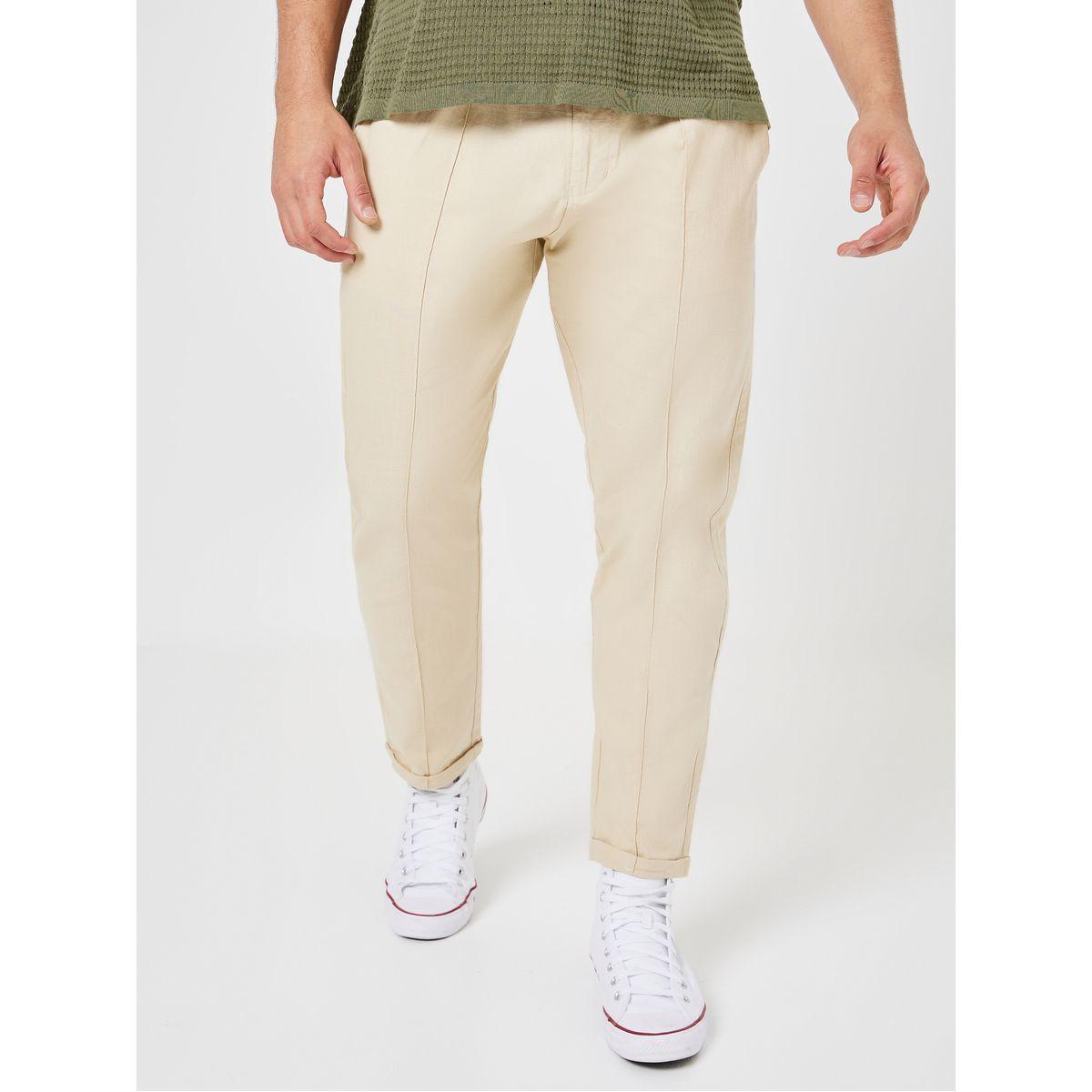 بنطال كاجوال بقصة مريحة-men-clothing-bottoms-trousersandchinos-trousers-image-2