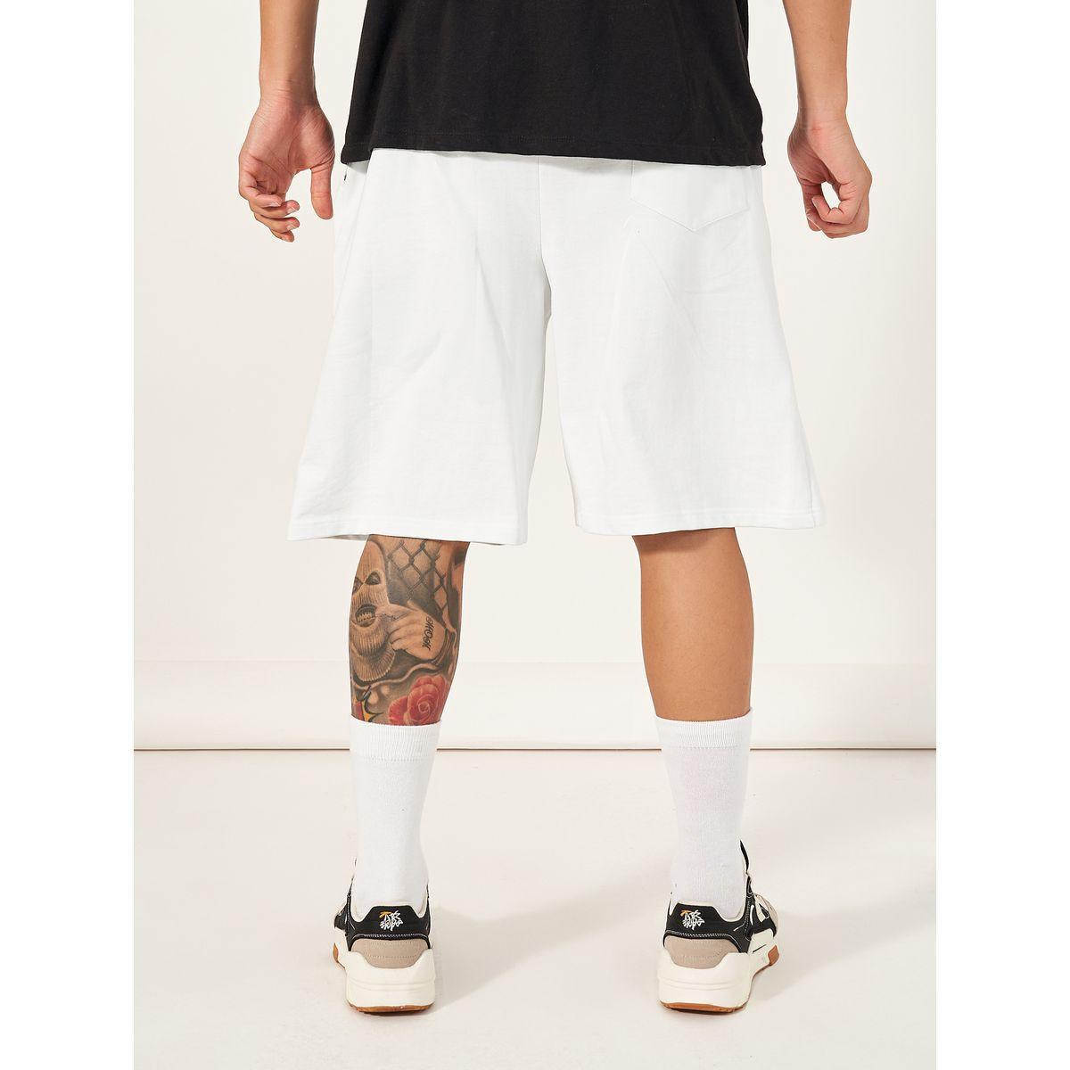 Styli Slogan Embroidery Oversized Shorts-men-clothing-bottoms-shorts-image-4