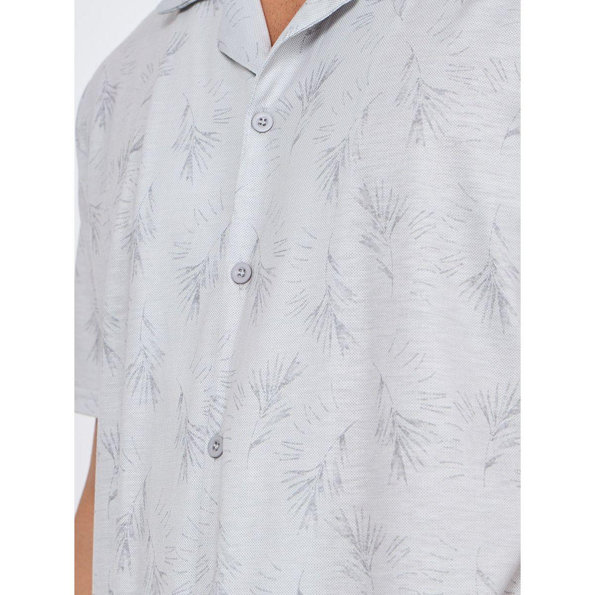 Styli Unwind All Over Print Shirt & Shorts Sleep Set-men-clothing-nightwear-sets-image-3