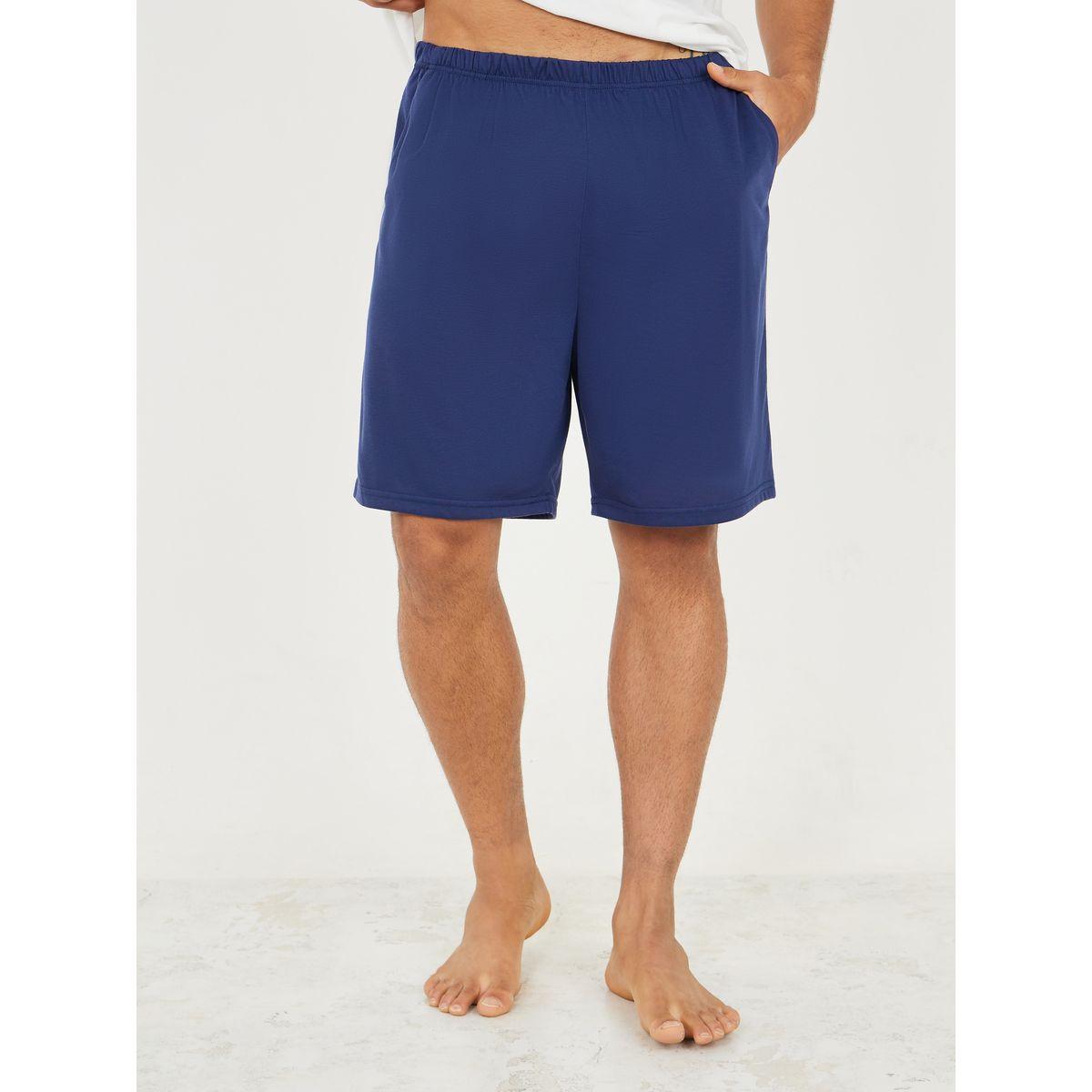 مجموعة من شورت وتيشيرت مع جيوب-men-clothing-nightwear-sets-image-4