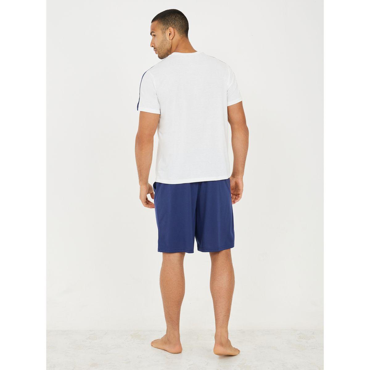 مجموعة من شورت وتيشيرت مع جيوب-men-clothing-nightwear-sets-image-5