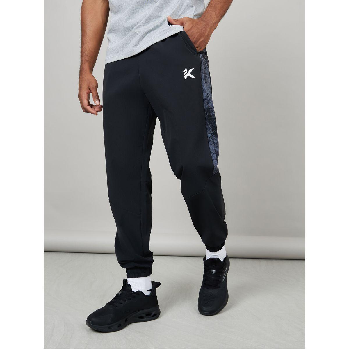 Anta Contrast Side Panel Logo Detail Joggers-men-clothing-bottoms-joggers-image-1