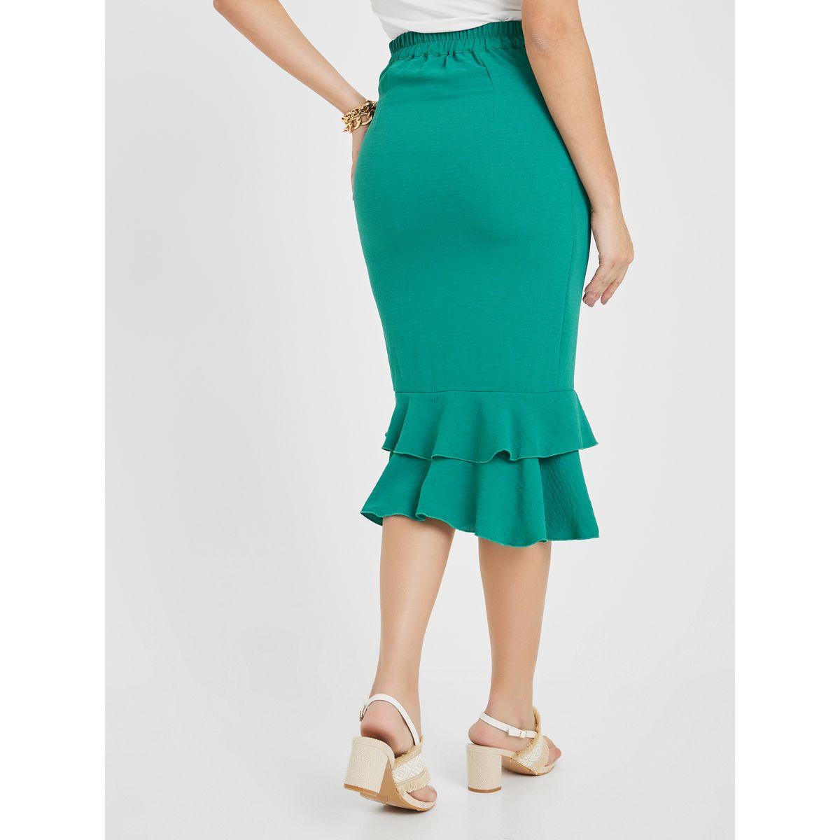 تنورة ميدي مزينة بكشكش-women-clothing-bottoms-skirts-image-5