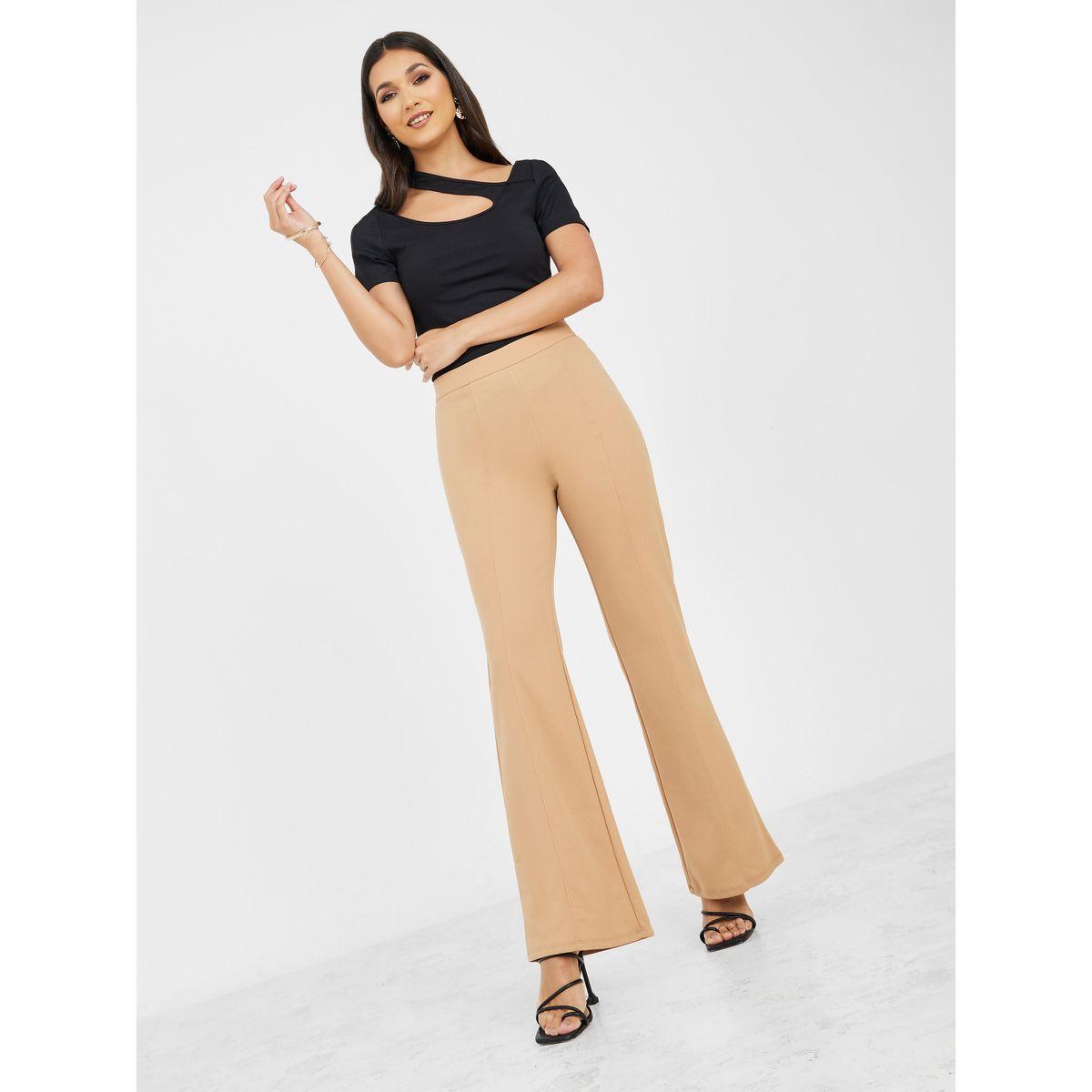 Styli Cut Out Scoop Neck Fitted Knit Top-women-clothing-shirtsandblouses-blouses-image-2