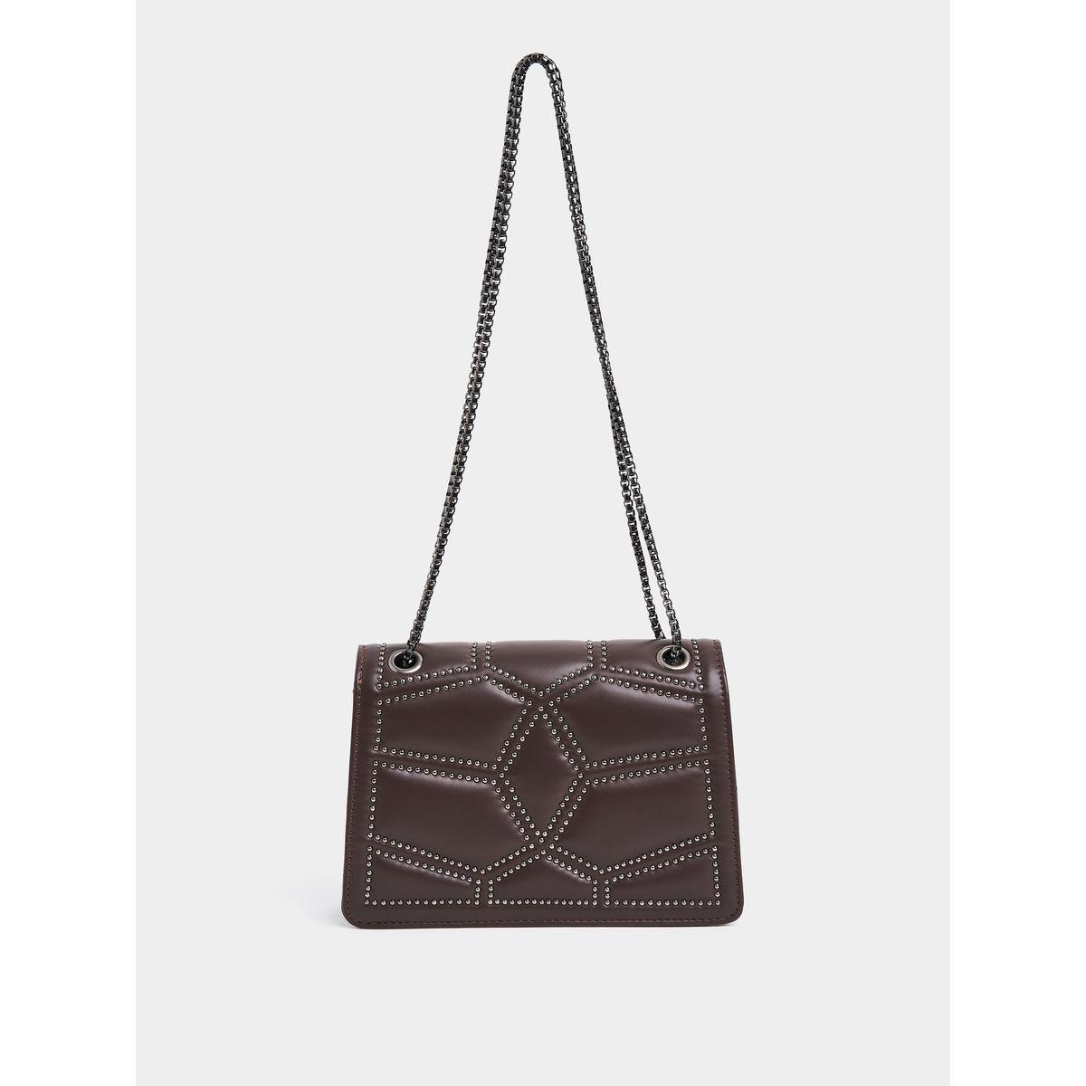 شنطة بحزام كتف بنمط سلسلة-women-bagsandwallets-handbags-image-3