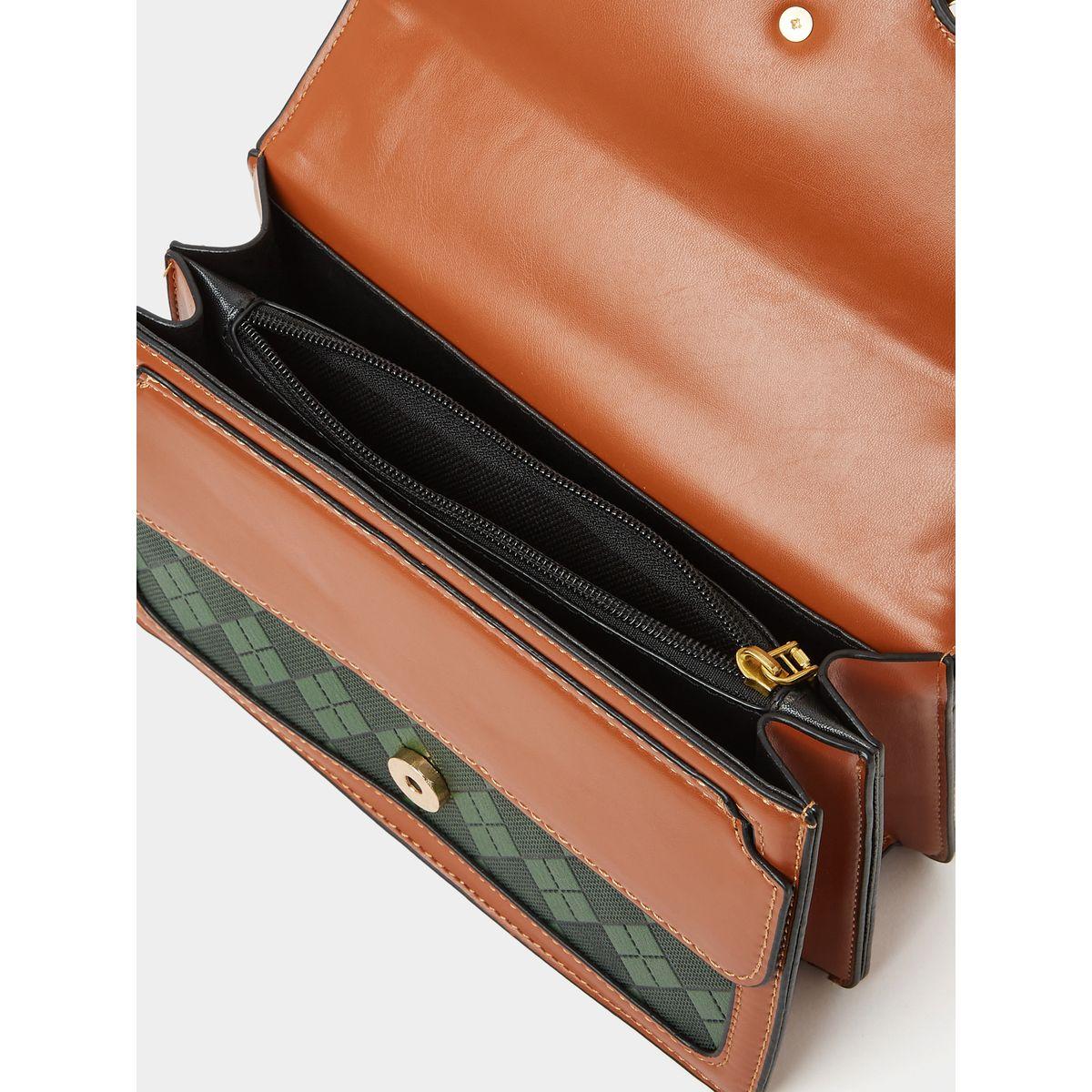 Styli Diamond Pattern Shoulder Bag-women-bagsandwallets-handbags-image-4