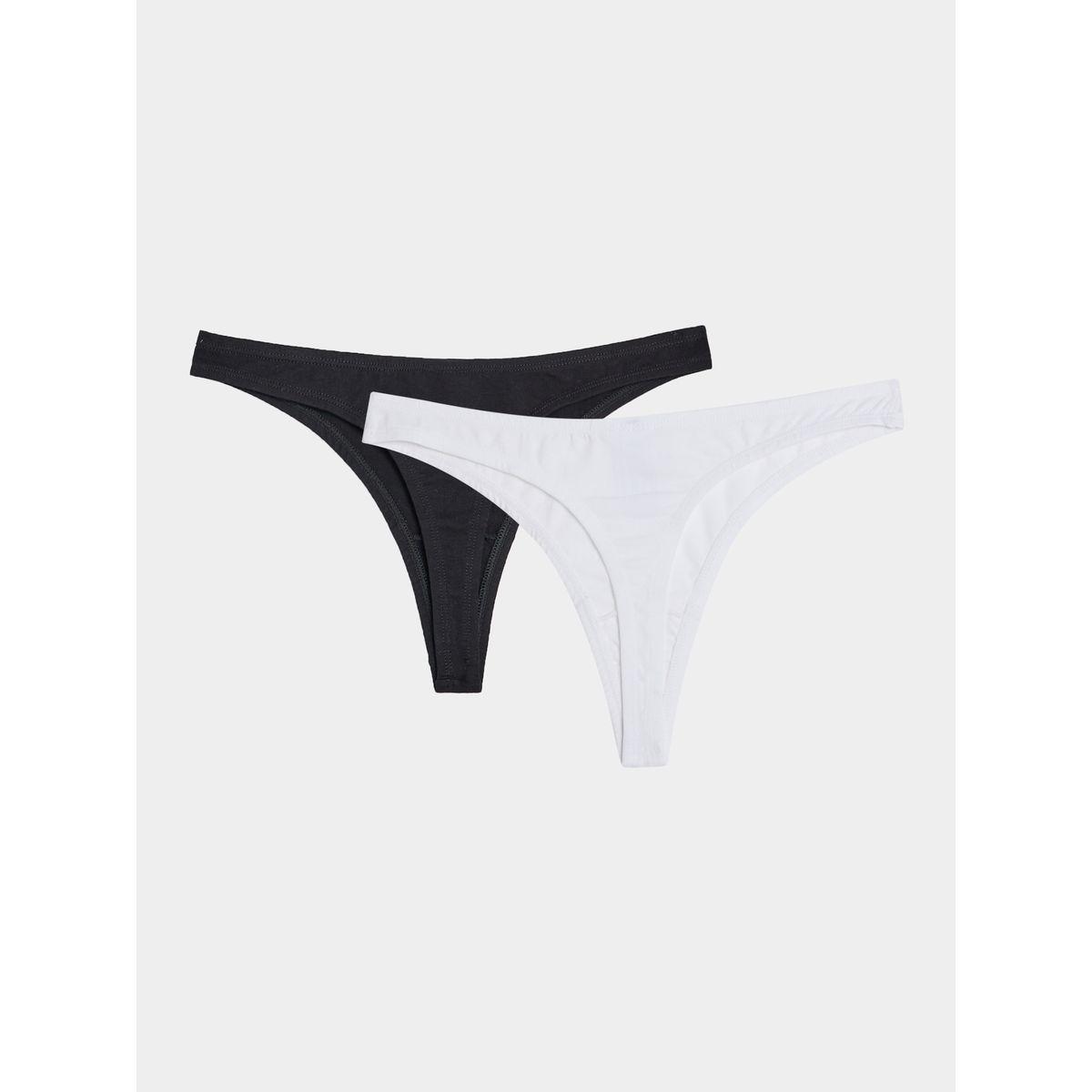مجموعة من 2 سروال داخلي بنمط ثونغ-women-clothing-lingerie-panties-image-3