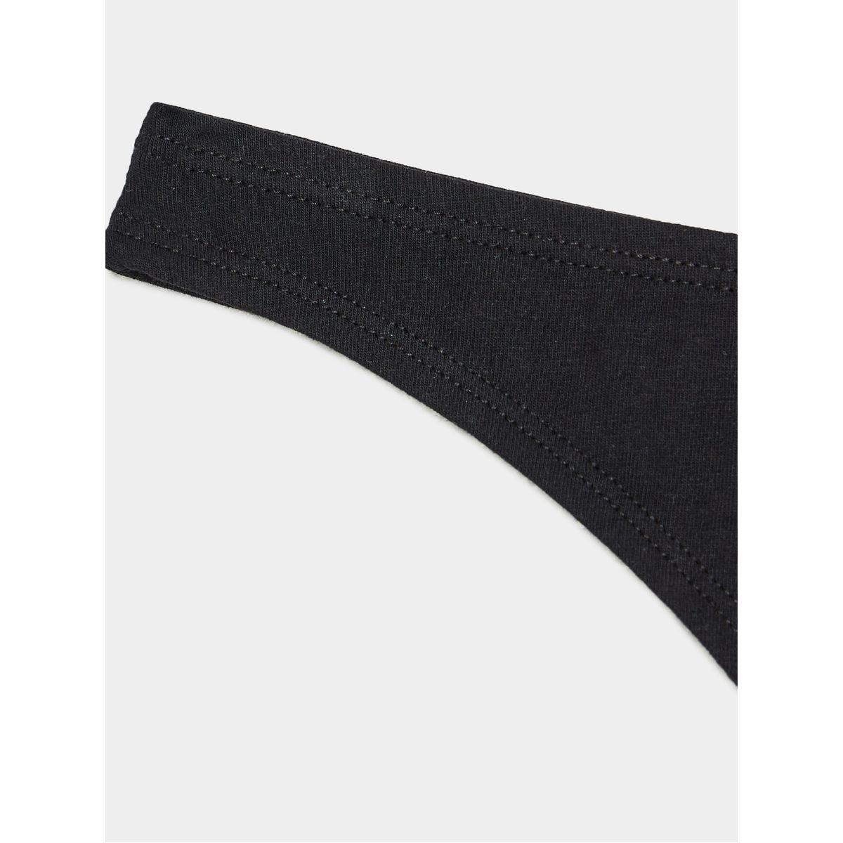 Styli Essentials Pack of 2 - Solid Cotton Thong-women-clothing-lingerie-panties-image-3