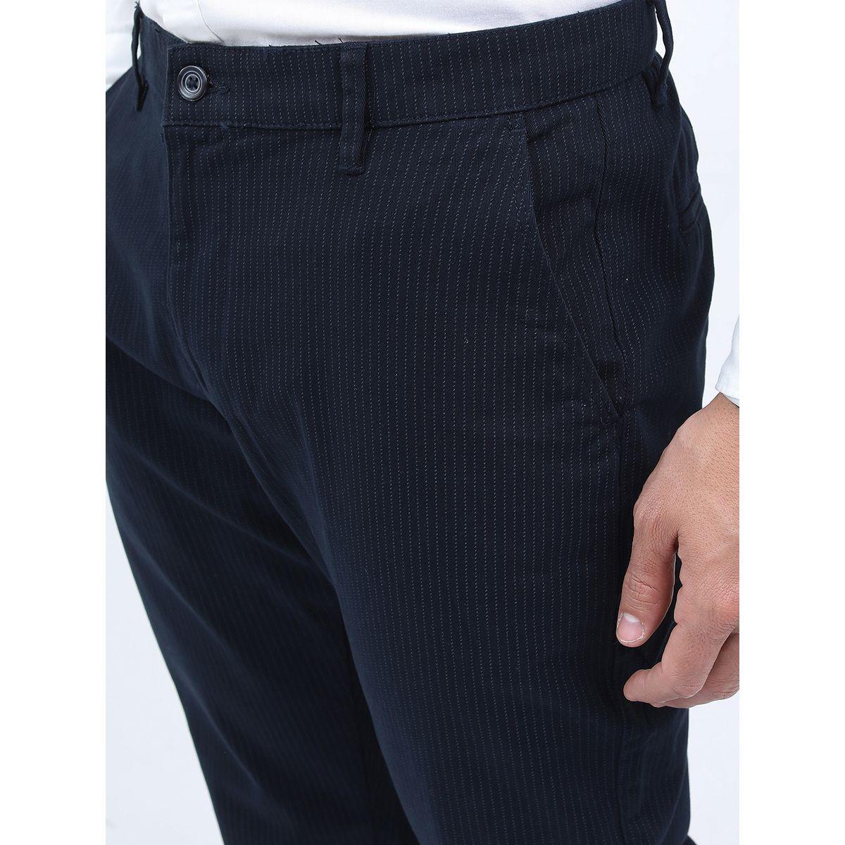 Highlander X Styli Solid Slim Fit Formal Trousers-men-clothing-bottoms-trousersandchinos-trousers-image-5