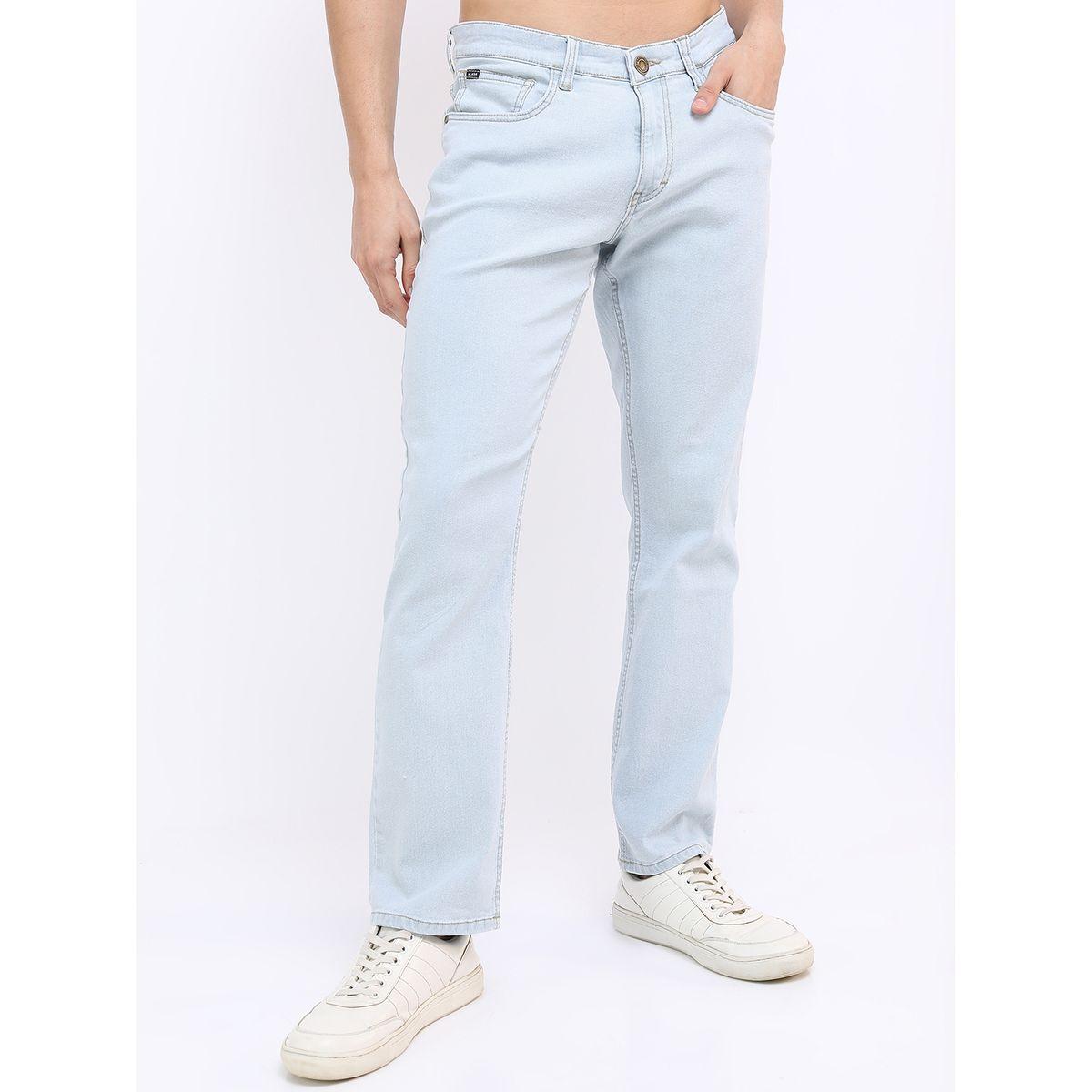 جينز بقصة مستقيمة وخصر متوسط هايلاندر × ستايلي-men-clothing-bottoms-jeans-image-1