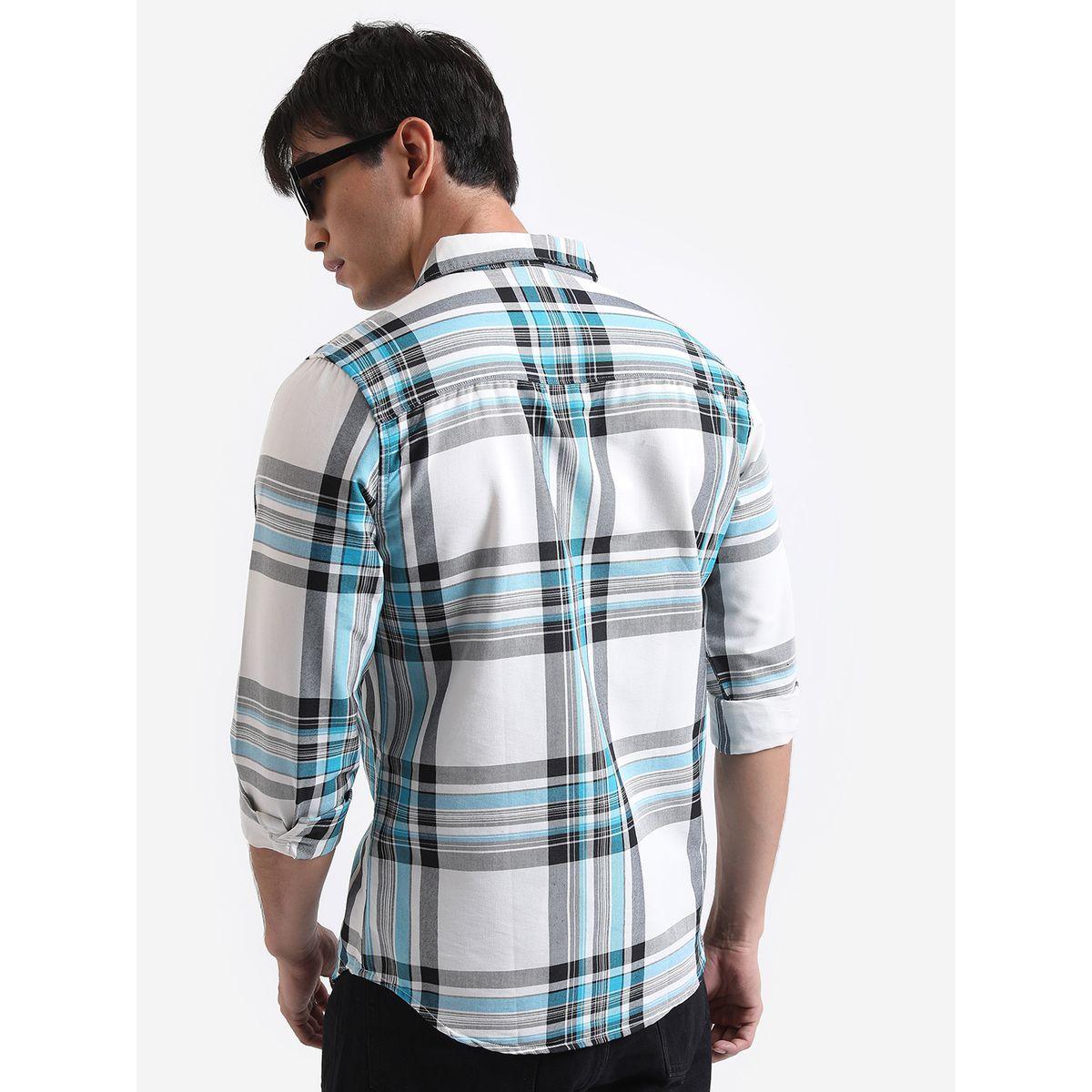 قميص بقصة سليم فت هايلاندر × ستايلي-men-clothing-shirts-image-3