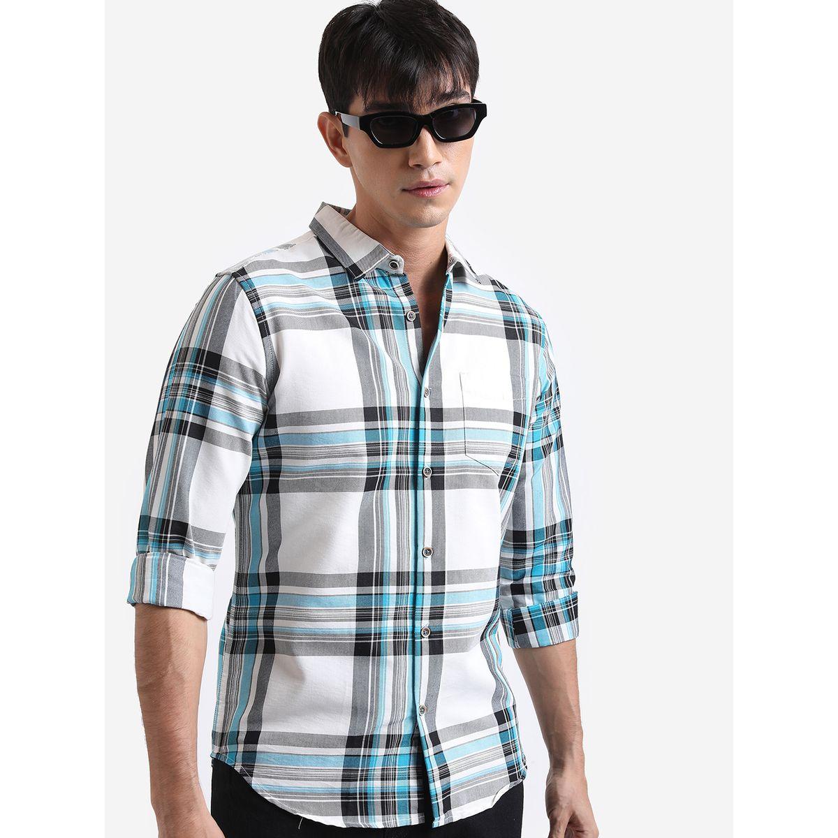 قميص بقصة سليم فت هايلاندر × ستايلي-men-clothing-shirts-image-4