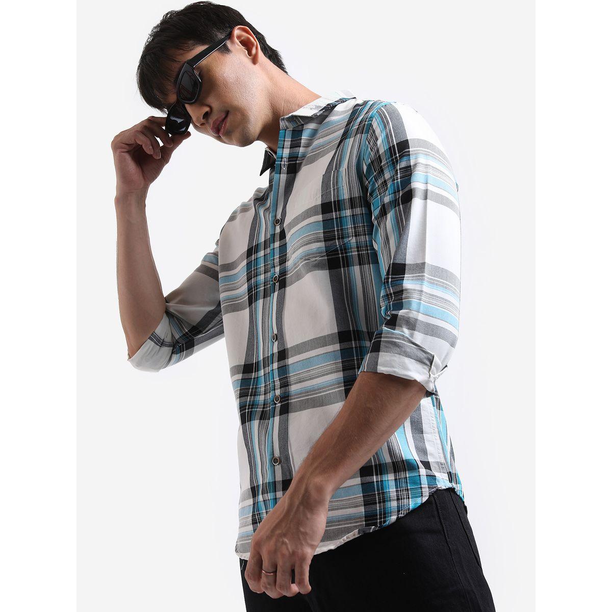 قميص بقصة سليم فت هايلاندر × ستايلي-men-clothing-shirts-image-6