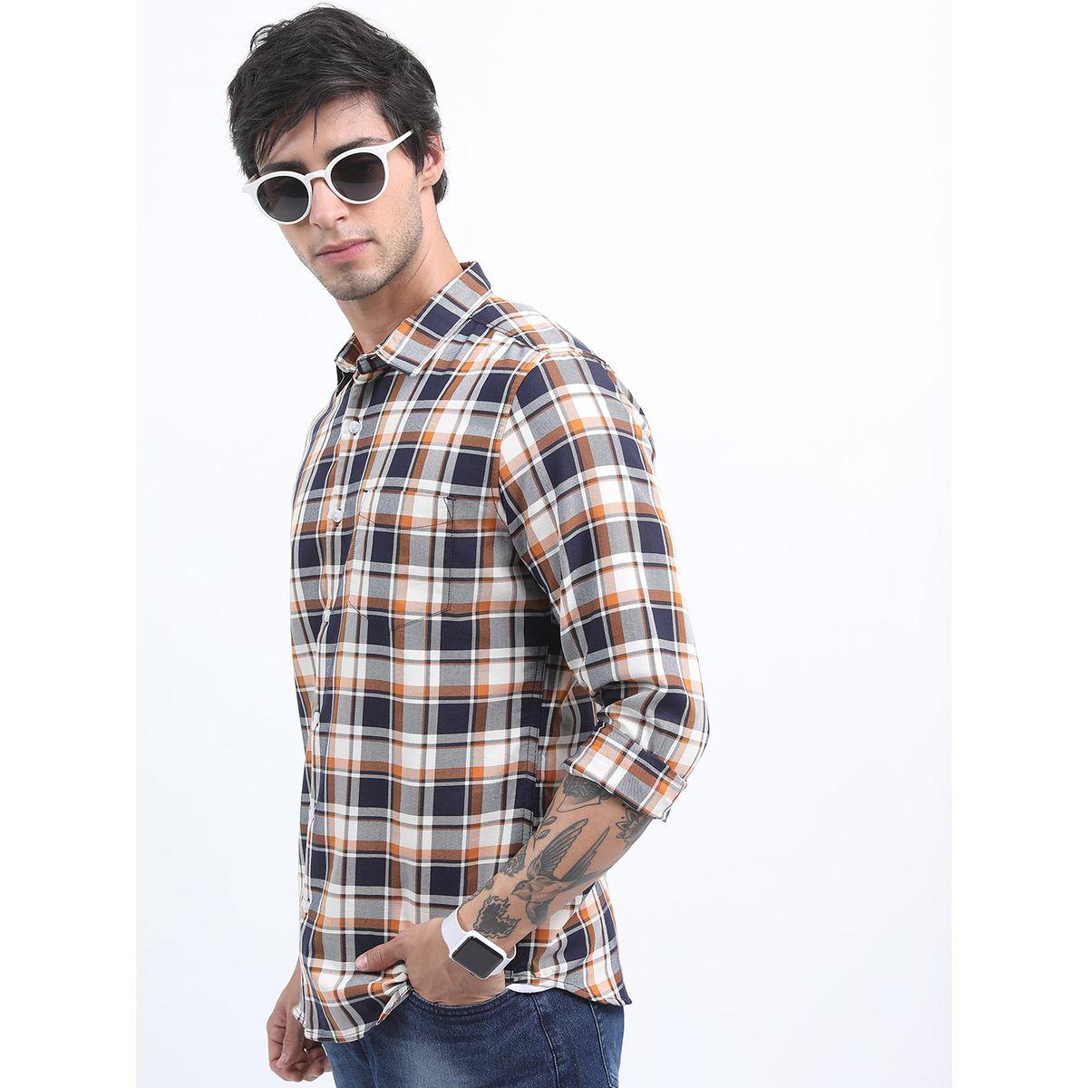 قميص بقصة سليم فت هايلاندر × ستايلي-men-clothing-shirts-image-4