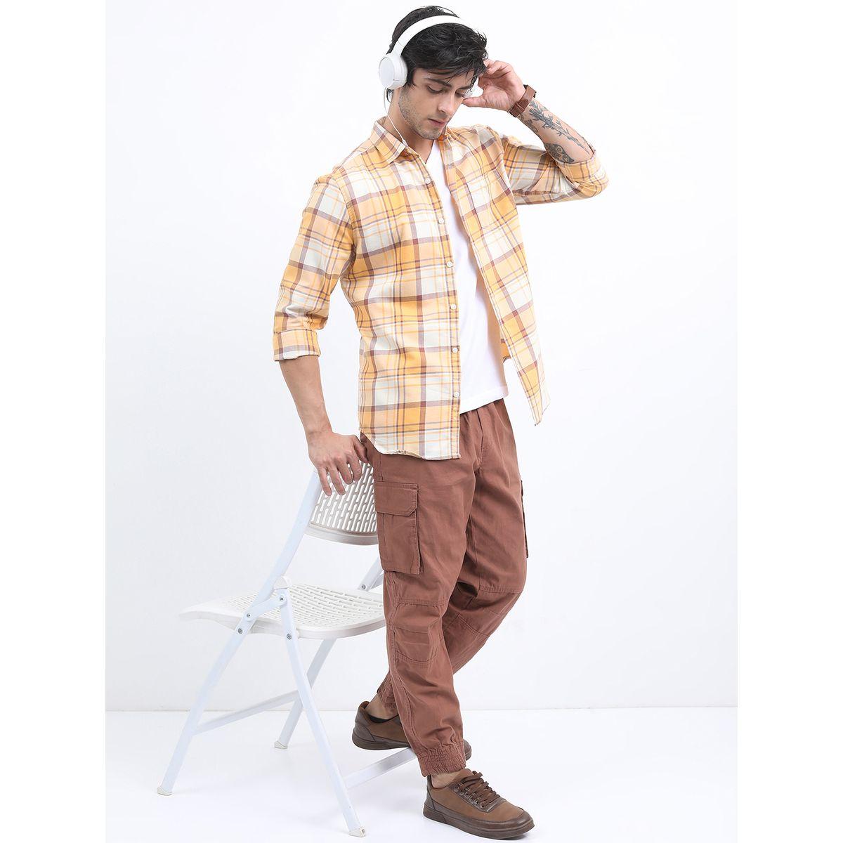 قميص بقصة سليم فت هايلاندر × ستايلي-men-clothing-shirts-image-2