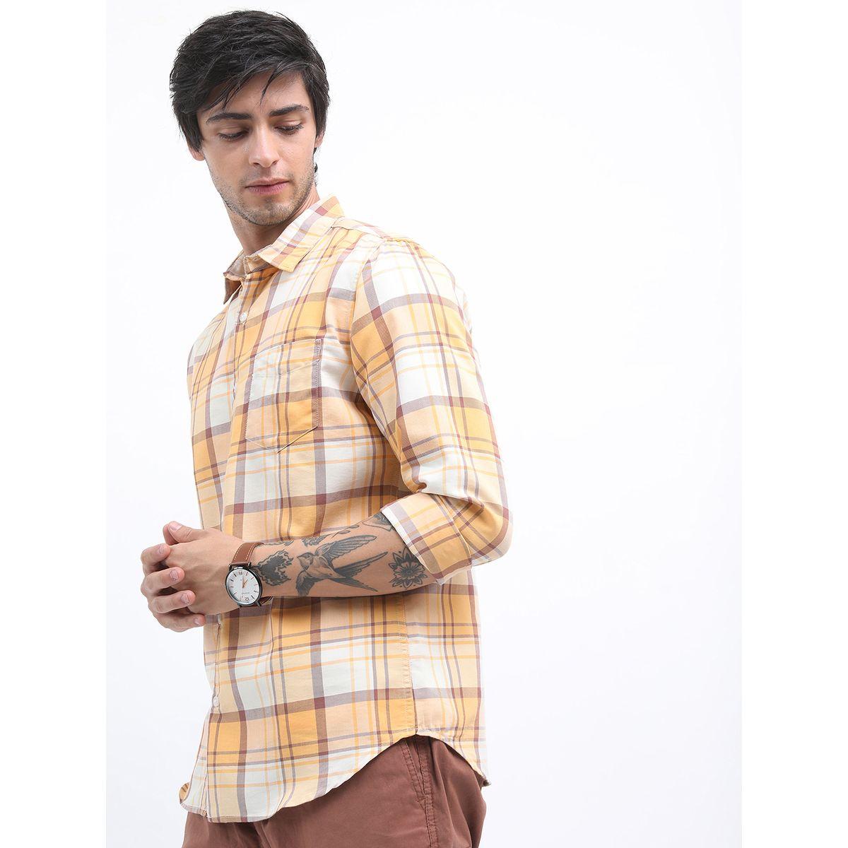 قميص بقصة سليم فت هايلاندر × ستايلي-men-clothing-shirts-image-4