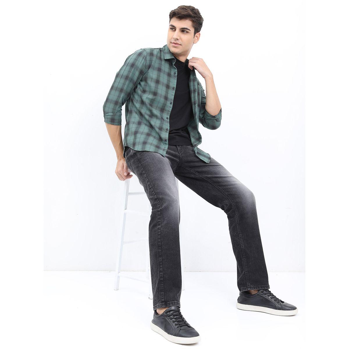 قميص بقصة سليم فت هايلاندر × ستايلي-men-clothing-shirts-image-2