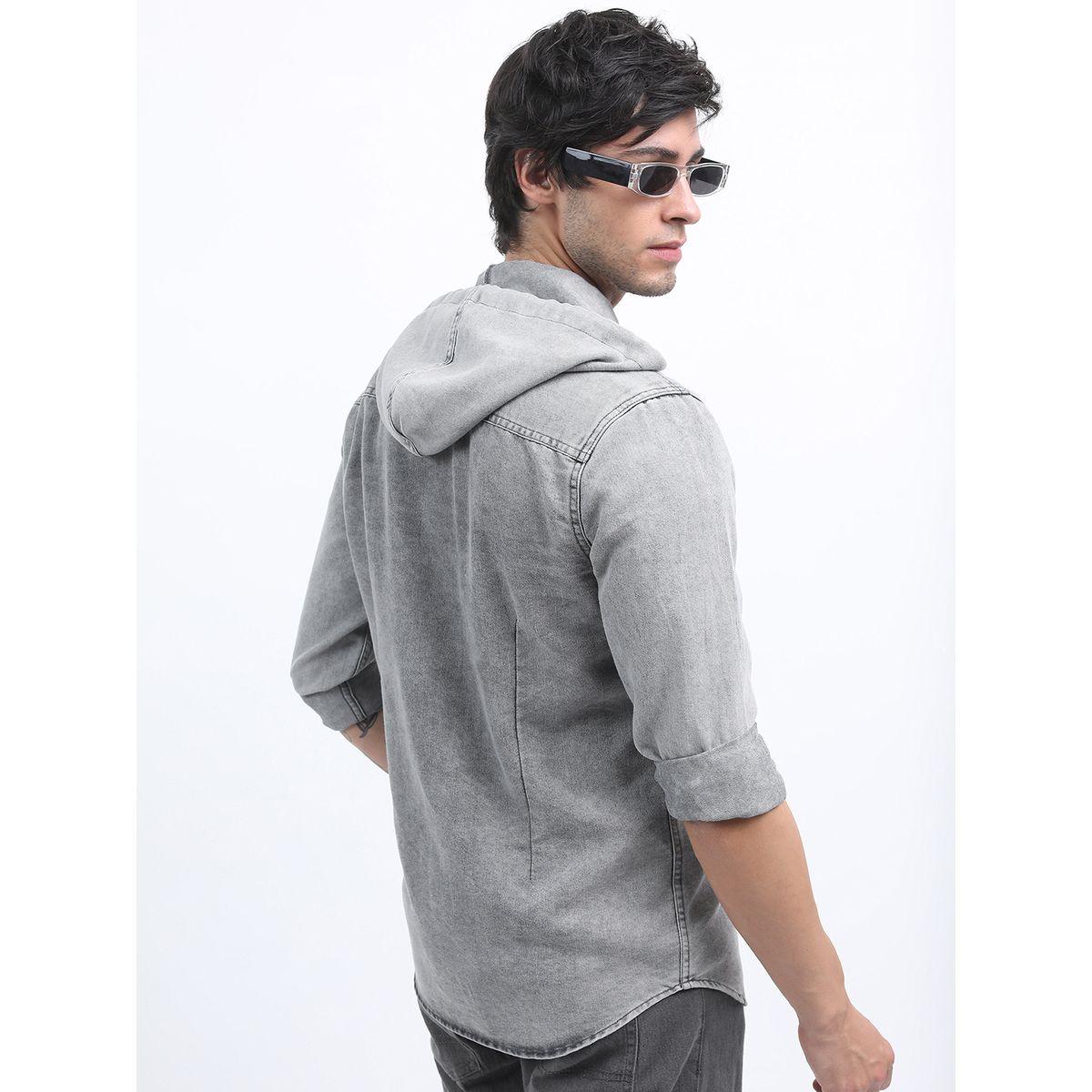 قميص بقصة سليم فت هايلاندر × ستايلي-men-clothing-shirts-image-3