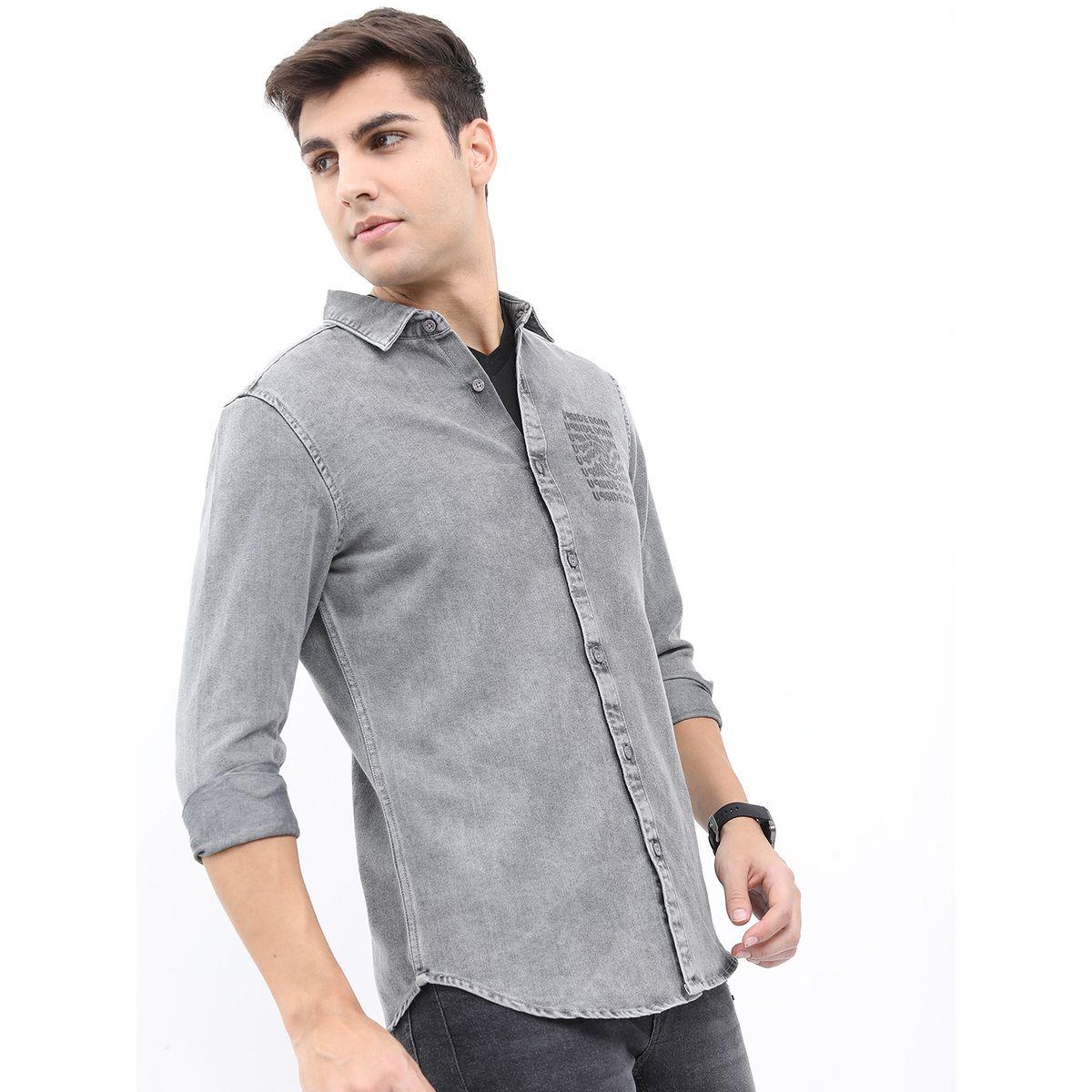 Highlander X Styli Front and Back Print Slim Fit Casual Shirt-men-clothing-shirts-image-6