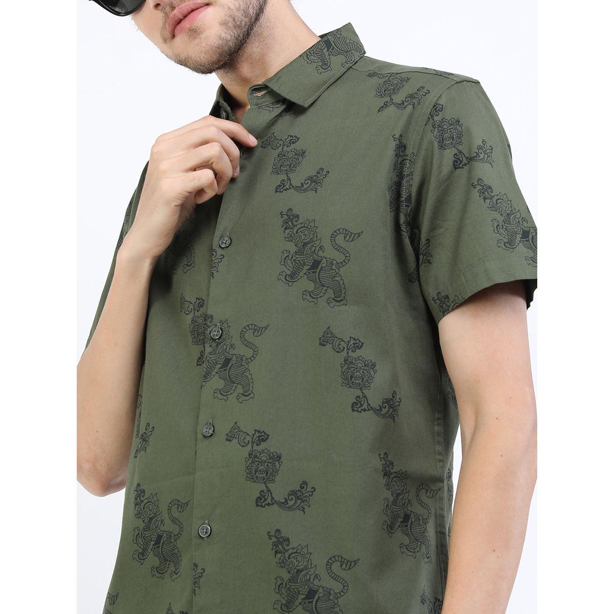 قميص بقصة سليم فت كيتش × ستايلي-men-clothing-shirts-image-4