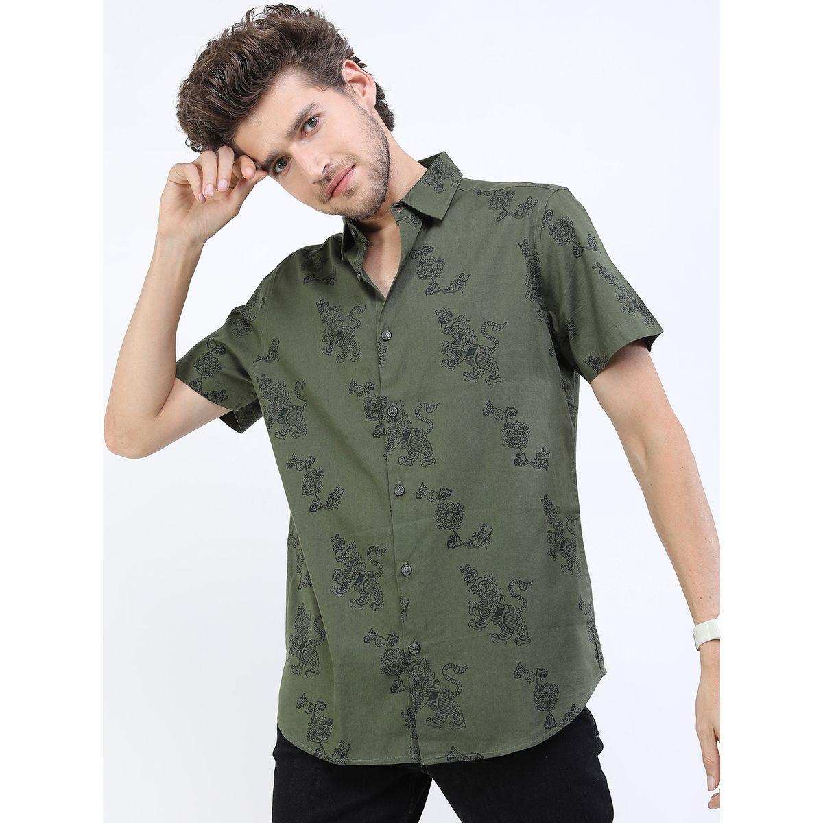 قميص بقصة سليم فت كيتش × ستايلي-men-clothing-shirts-image-5