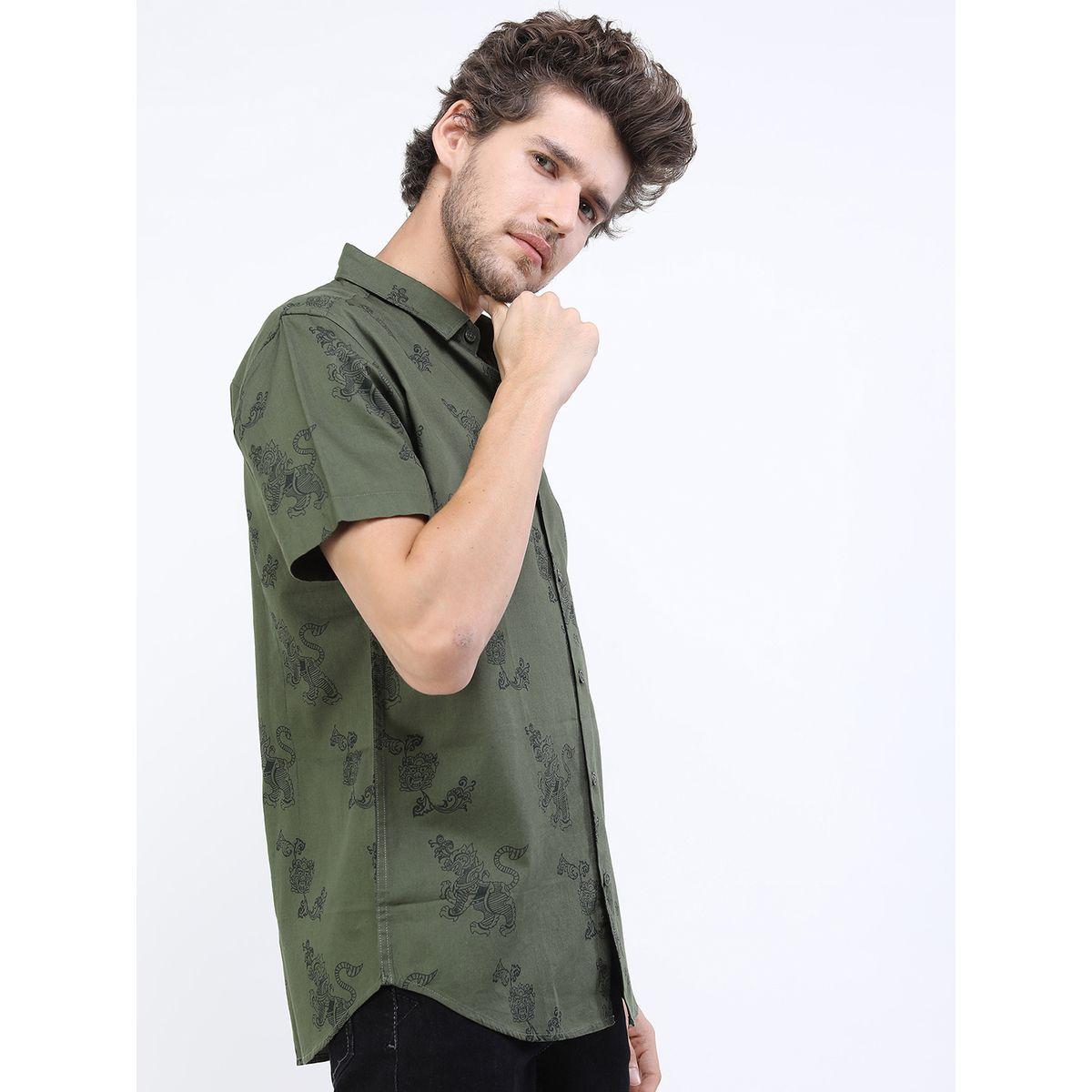 قميص بقصة سليم فت كيتش × ستايلي-men-clothing-shirts-image-6