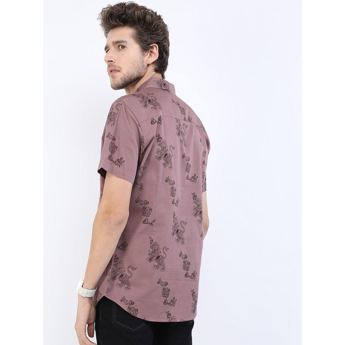 Ketch X Styli Graphic Printed Slim Fit Casual Shirt-men-clothing-shirts-image-3