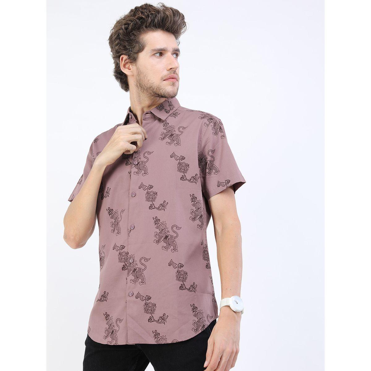 Ketch X Styli Graphic Printed Slim Fit Casual Shirt-men-clothing-shirts-image-5