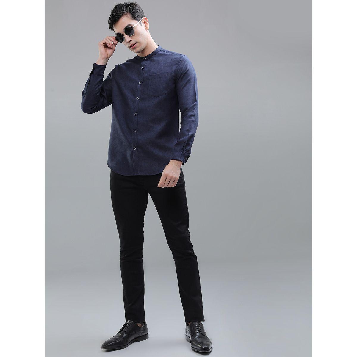 قميص بقصة سليم فت كيتش × ستايلي-men-clothing-shirts-image-2