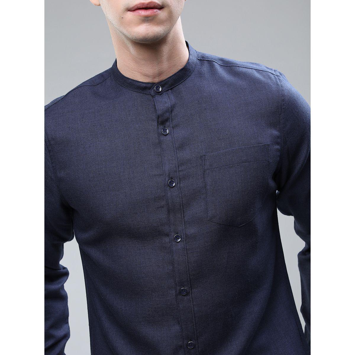 قميص بقصة سليم فت كيتش × ستايلي-men-clothing-shirts-image-4
