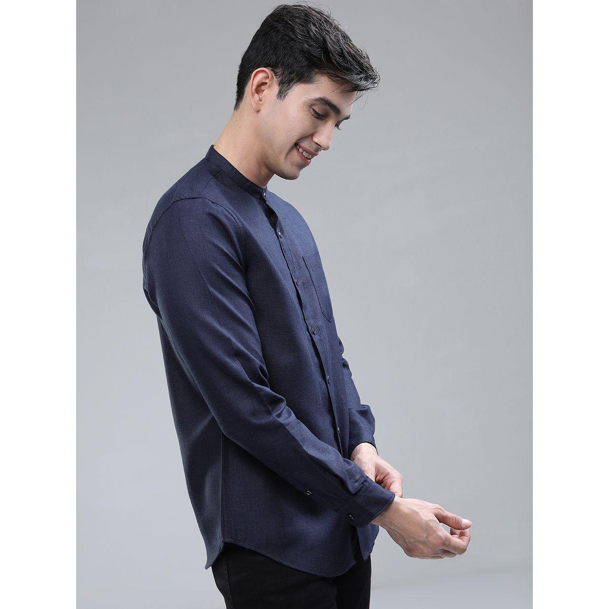 قميص بقصة سليم فت كيتش × ستايلي-men-clothing-shirts-image-6